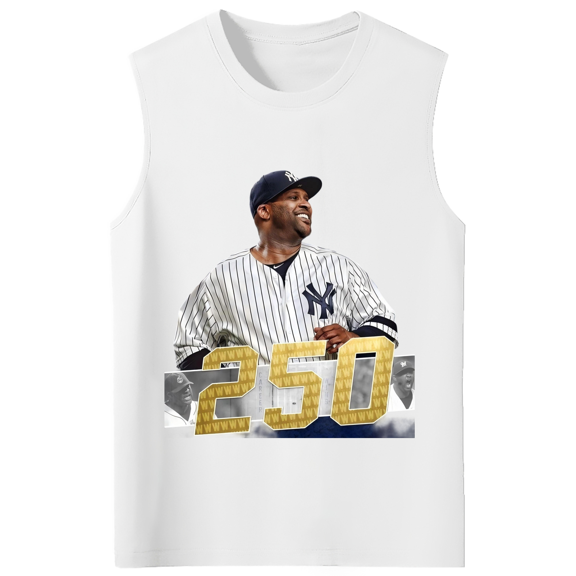 CC Sabatnia 3 210g Combed Cotton Tank Top With Front Heat Transfer Print – Soft, Lightweight, Fitted Design – Stylish & Comfortable Casual Wear For Sports & Everyday Use