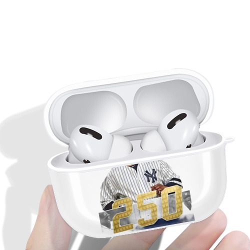CC Sabatnia 3 AirPods Pro Hard Case White With Keychain, Durable Flexible PC, Precise Cutouts, Anti-Fingerprint, Yellowing & Scratch Resistant, Full Protection, Washable