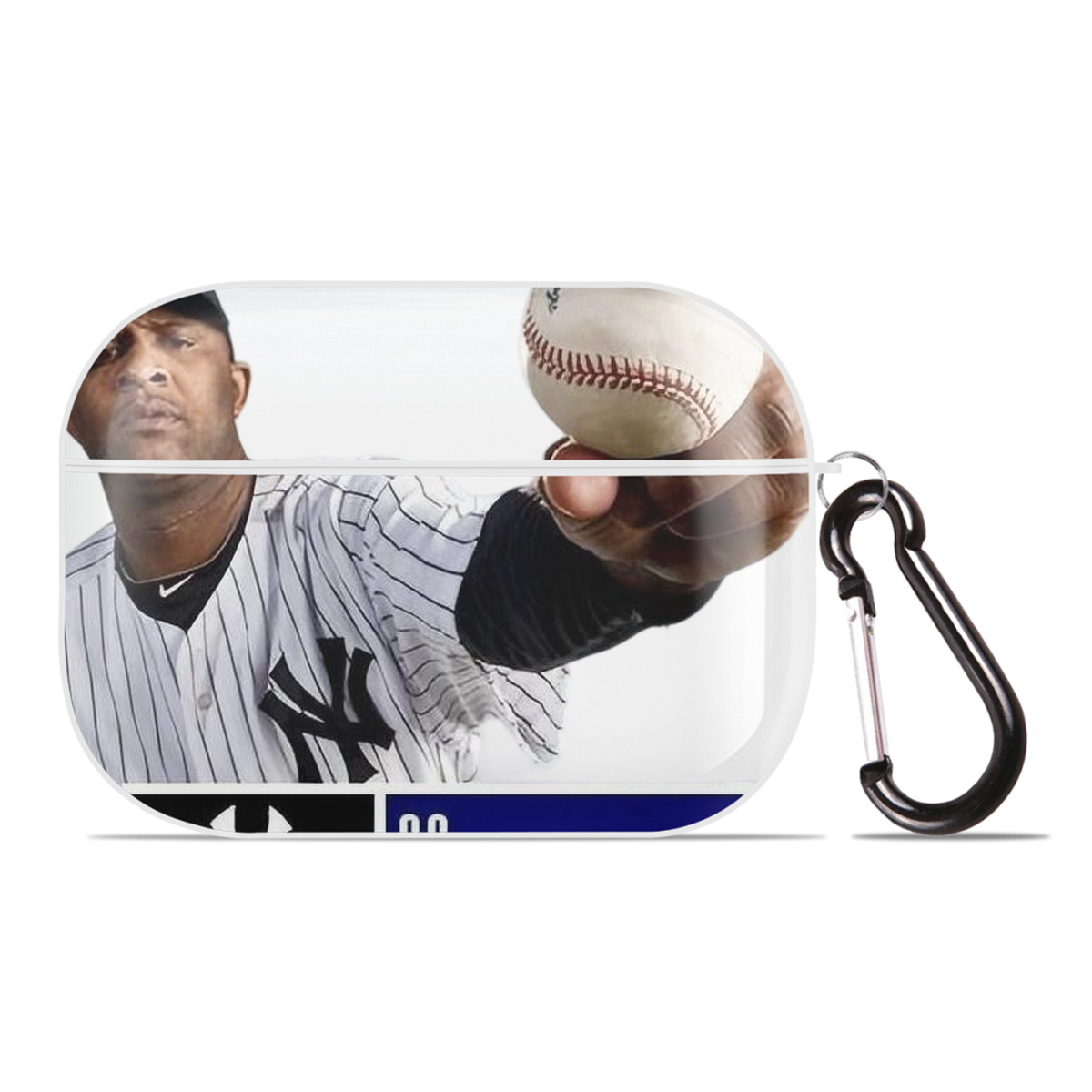 CC Sabatnia 1 AirPods Pro Hard Case White With Keychain, Durable Flexible PC, Precise Cutouts, Anti-Fingerprint, Yellowing & Scratch Resistant, Full Protection, Washable