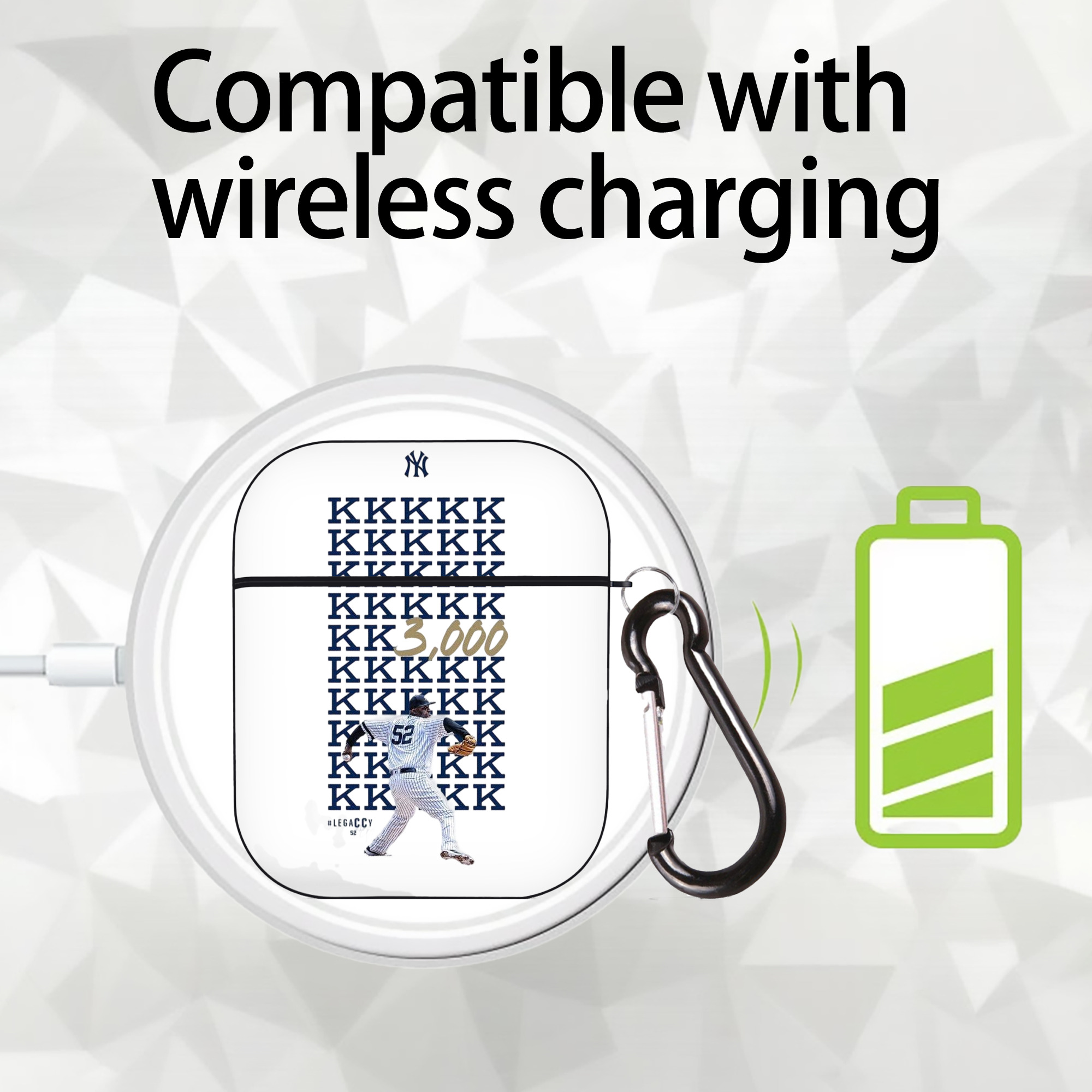 CC Sabatnia 5 AirPods 2 Case Hard Shell Black, Flexible PC Material, Precise Cutouts, Full Protection, Anti-Fingerprint, Washable, Includes Keychain – Durable & Slim Design