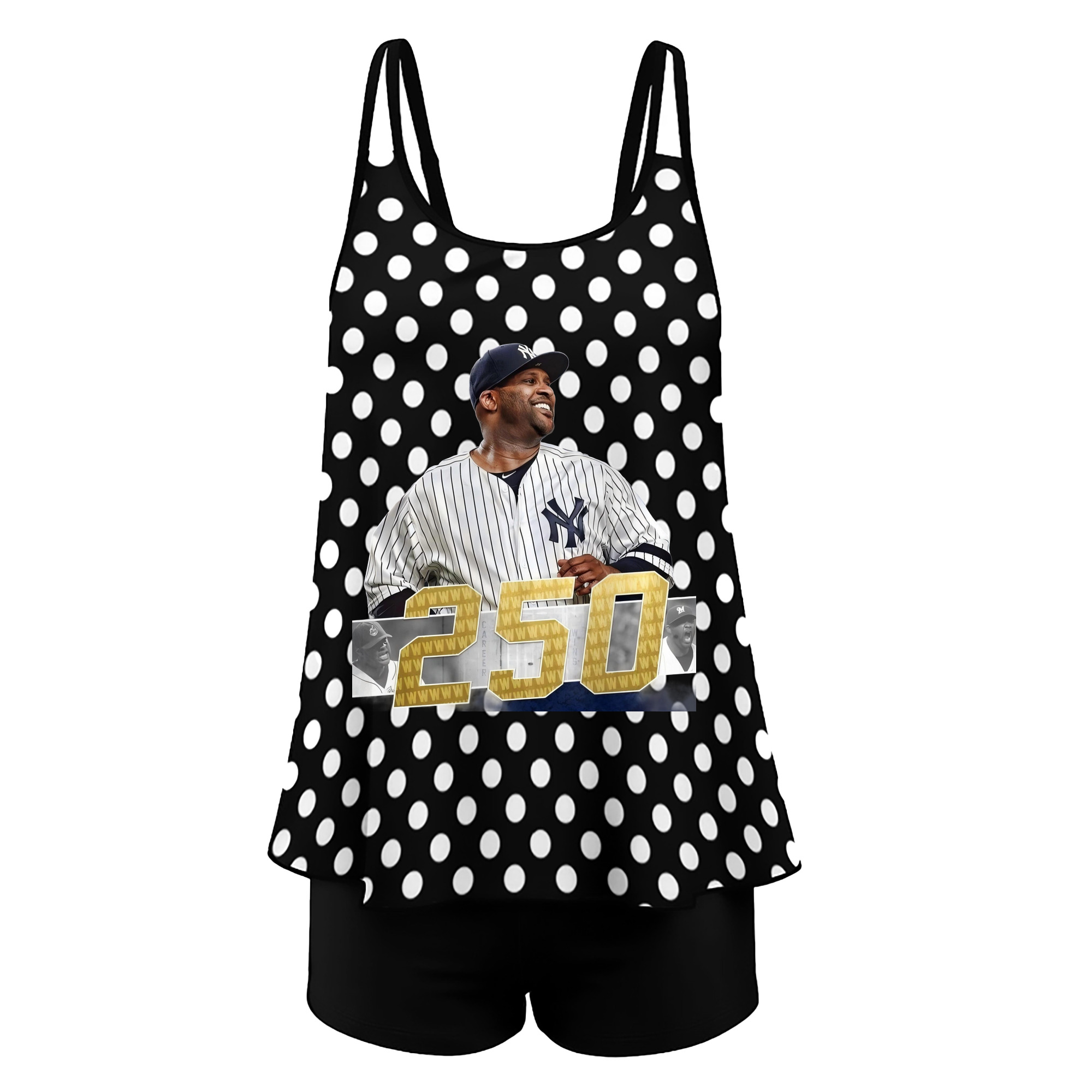 CC Sabatnia 3 Women’s Heat Transfer Printed Two-Piece Swimsuit Set – Sexy Double Strap Bandeau Top & Boyshort Bottoms, Soft Nylon-Spandex, Perfect for Beach, Pool & Vacation