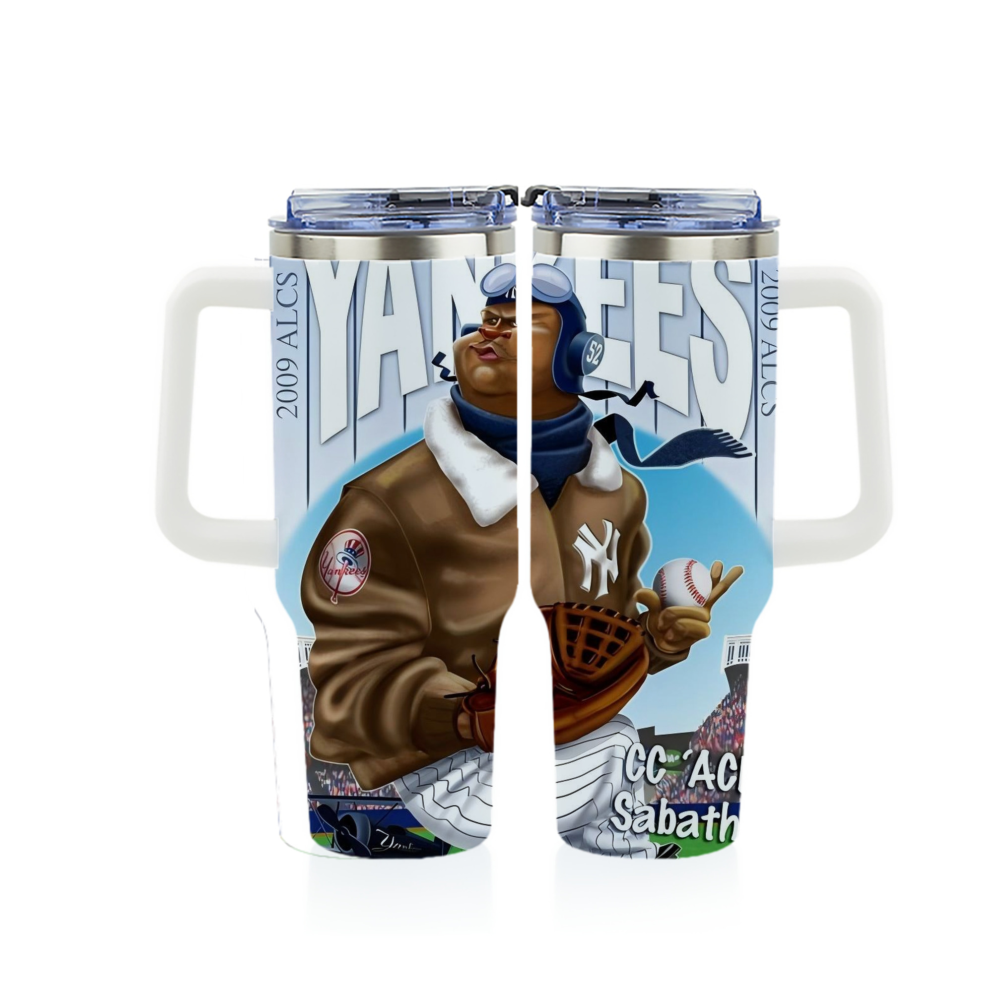 CC Sabatnia 29 40oz Full Wrap Car Tumbler – Durable Stainless Steel Travel Mug With Vibrant UV Print – Double Wall Insulated, Fits Most Car Cup Holders