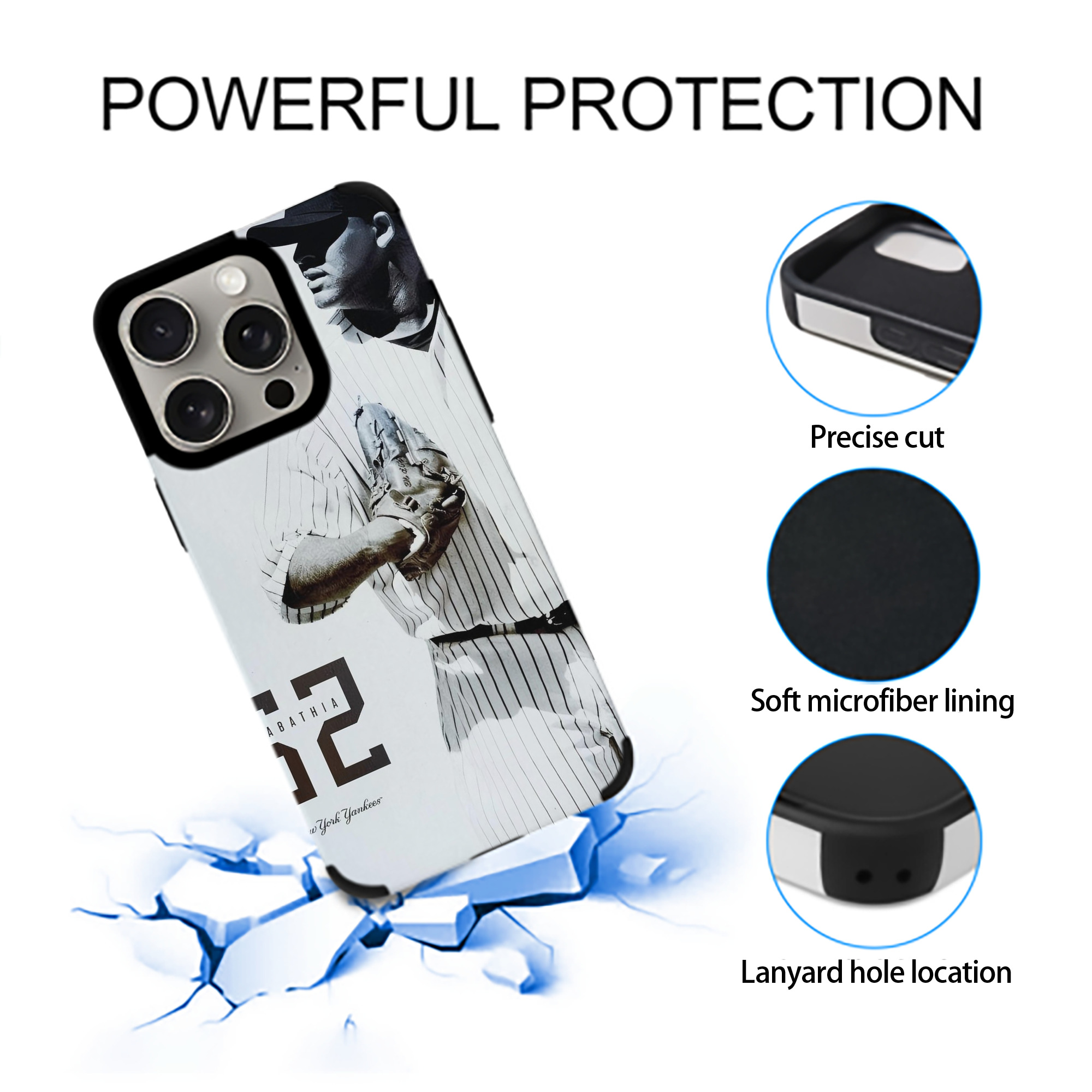 CC Sabatnia 8 IPhone 15 Pro Max PU Leather Case – Soft Lining, 360° Protection – Precise Fit, 3D Buttons, Easy Charging – Anti-Yellowing, Easy To Clean