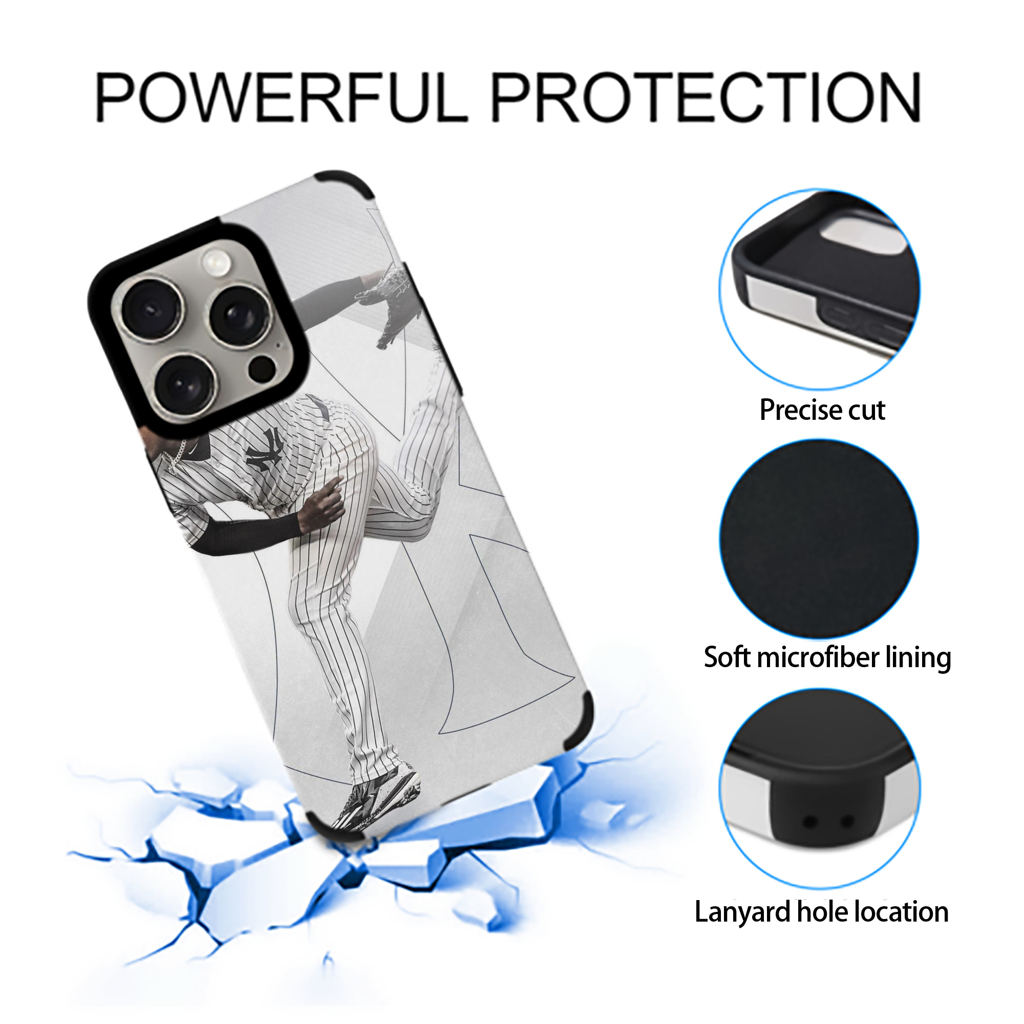 CC Sabatnia 10 IPhone 15 Pro Max PU Leather Case – Soft Lining, 360° Protection – Precise Fit, 3D Buttons, Easy Charging – Anti-Yellowing, Easy To Clean