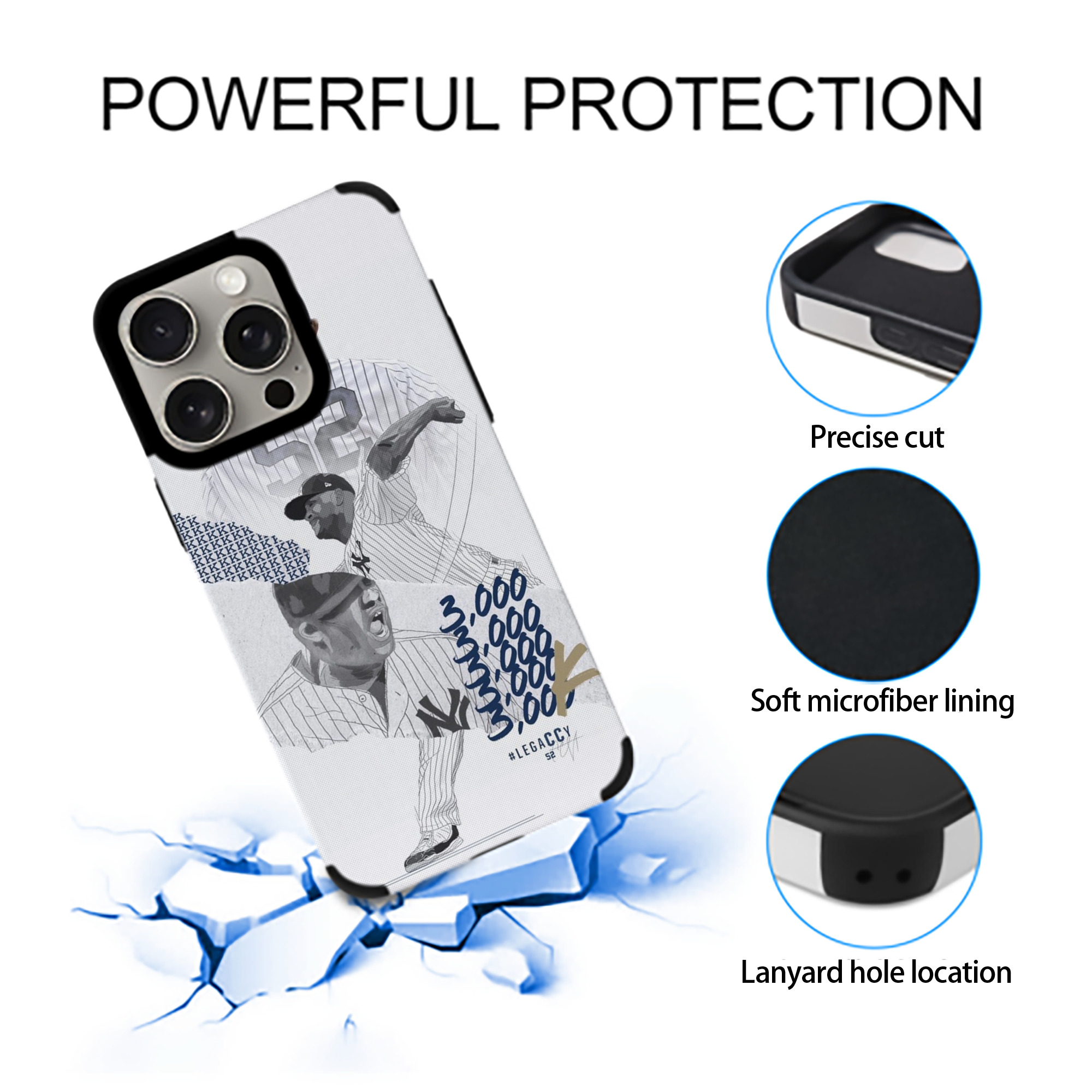 CC Sabatnia 15 IPhone 15 Pro Max PU Leather Case – Soft Lining, 360° Protection – Precise Fit, 3D Buttons, Easy Charging – Anti-Yellowing, Easy To Clean