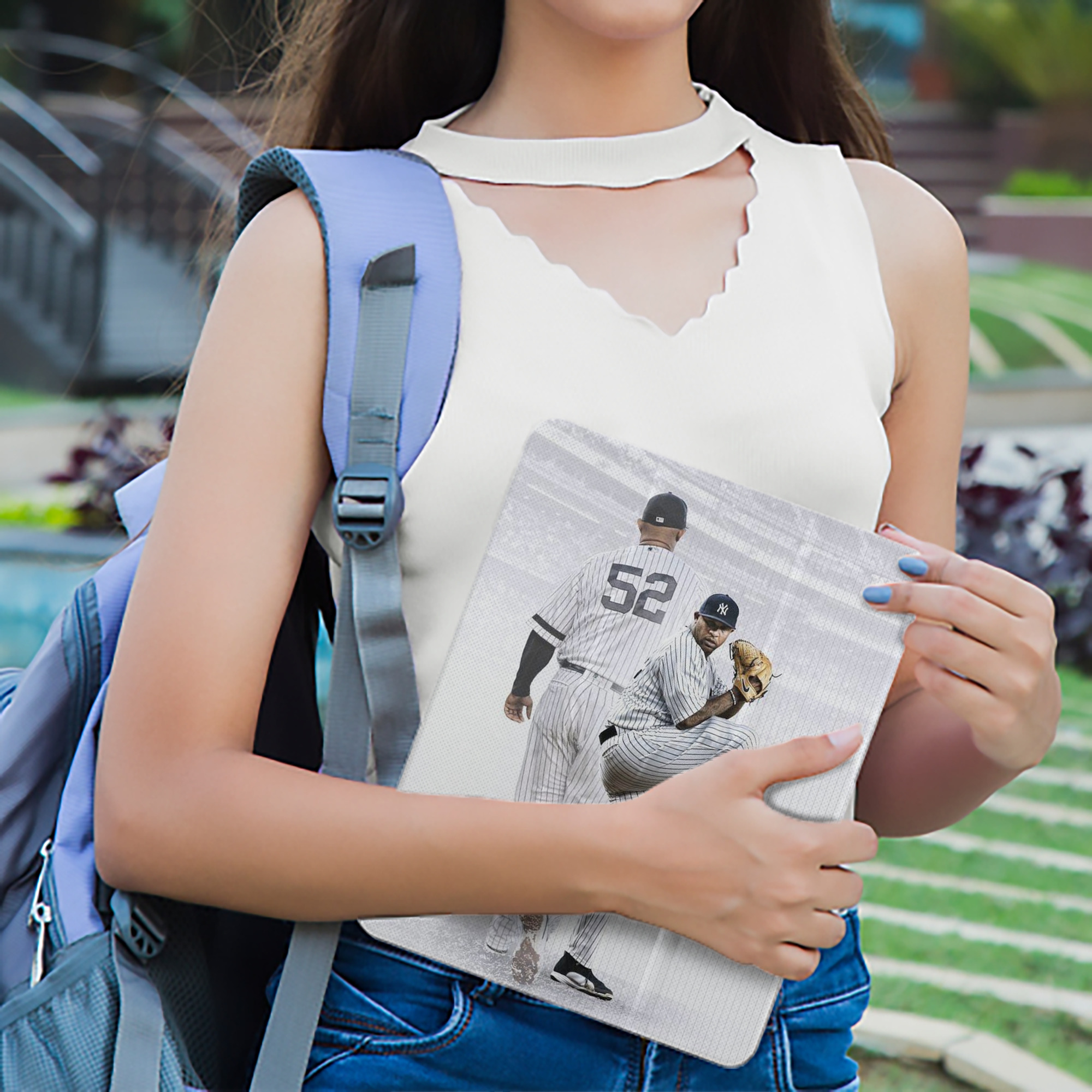 CC Sabatnia 9 Premium Tri-Fold PU Leather & Silicone IPad Case With Pencil Slot – Fits 9.5,10.5,10.9 – Adjustable Stand, Slim, Protective