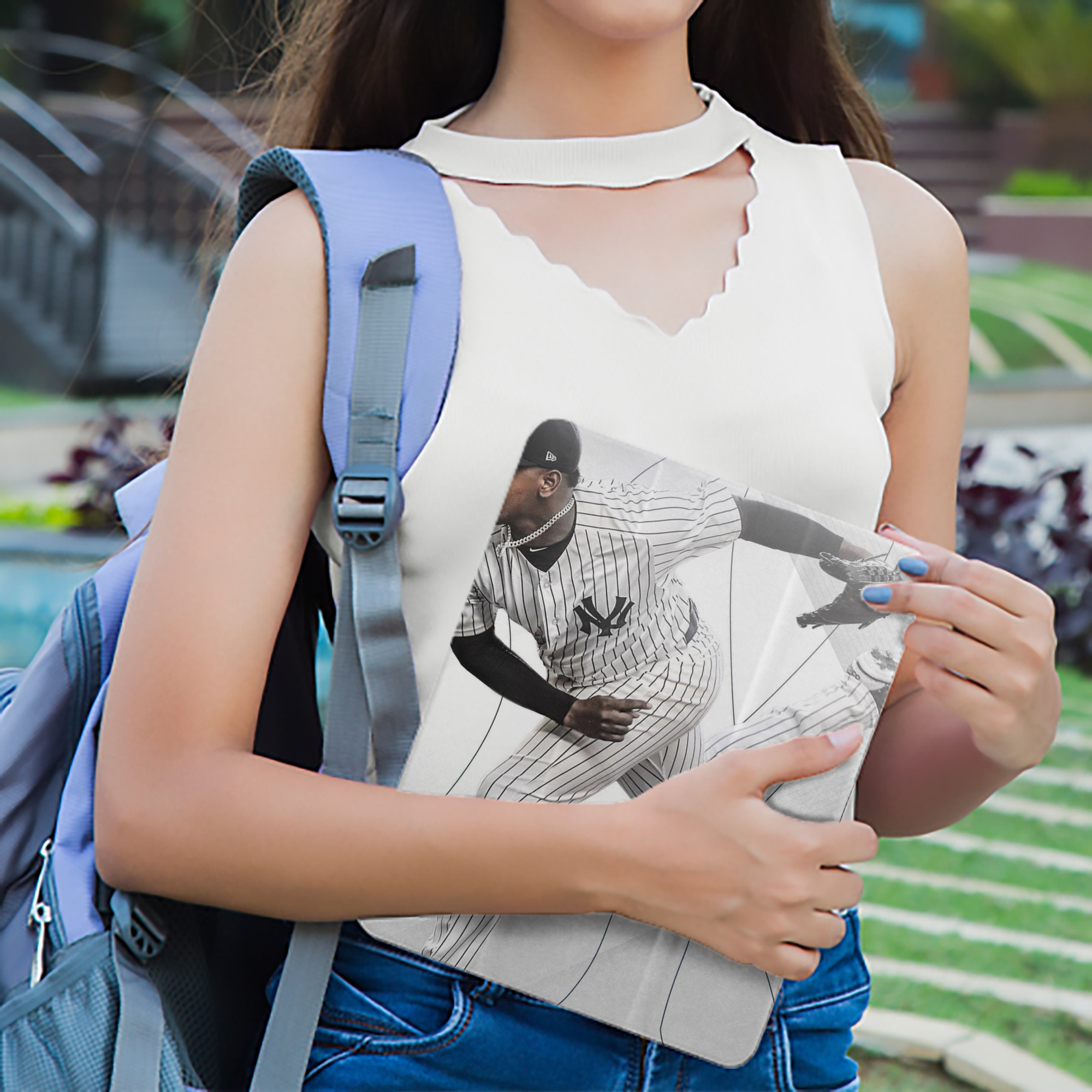 CC Sabatnia 10 Premium Tri-Fold PU Leather & Silicone IPad Case With Pencil Slot – Fits 9.5,10.5,10.9 – Adjustable Stand, Slim, Protective