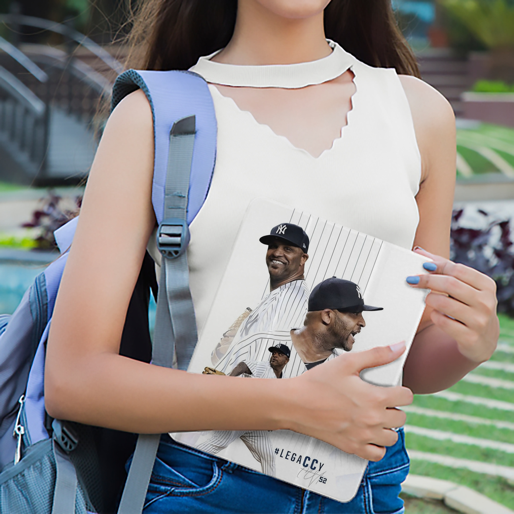 CC Sabatnia 21 Premium Tri-Fold PU Leather & Silicone IPad Case With Pencil Slot – Fits 9.5,10.5,10.9 – Adjustable Stand, Slim, Protective