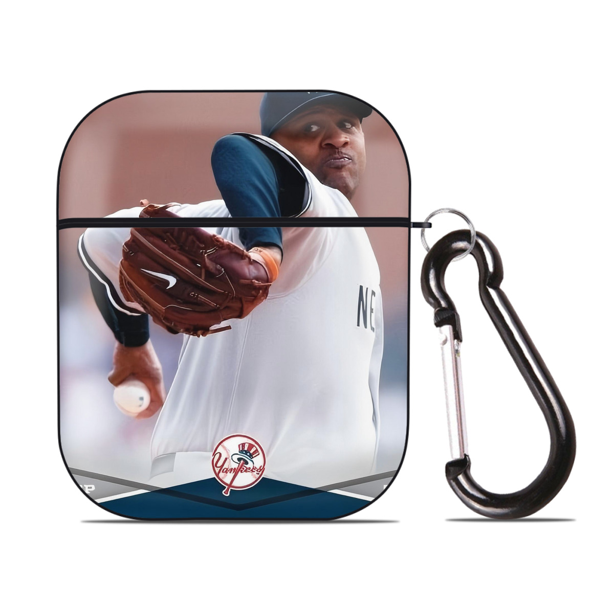 CC Sabatnia 6 AirPods 2 Case Hard Shell Black, Flexible PC Material, Precise Cutouts, Full Protection, Anti-Fingerprint, Washable, Includes Keychain – Durable & Slim Design