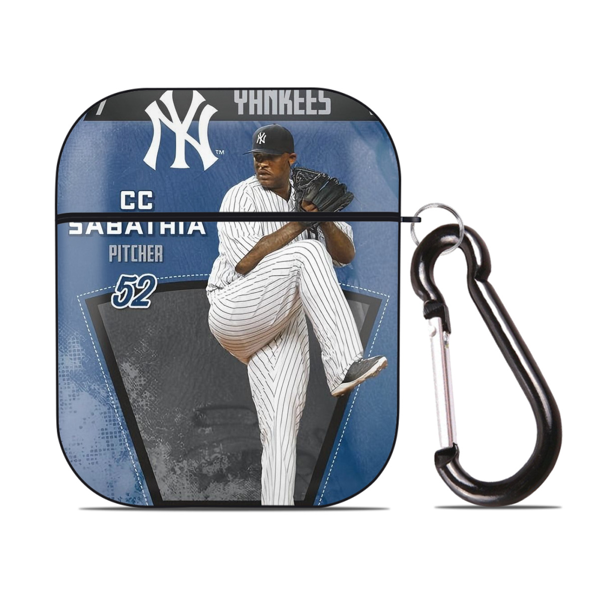 CC Sabatnia 31 AirPods 2 Case Hard Shell Black, Flexible PC Material, Precise Cutouts, Full Protection, Anti-Fingerprint, Washable, Includes Keychain – Durable & Slim Design