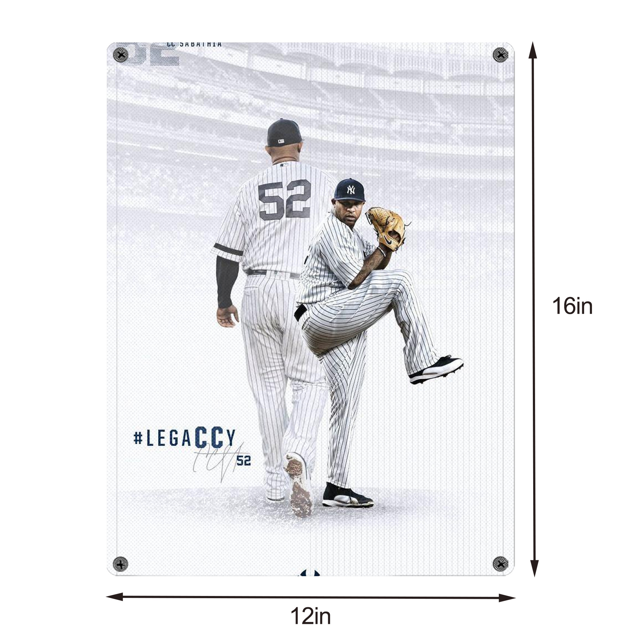 CC Sabatnia 9 Vintage Metal Tin Sign 12x16inch – Retro Wall Art Decor For Home, Bar, Kitchen, Bedroom, Office – Durable Iron Sheet Poster, Easy To Hang, Full-Color Printing