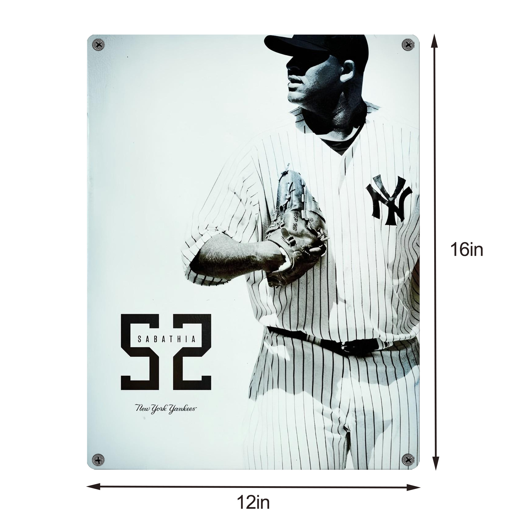 CC Sabatnia 12 Vintage Metal Tin Sign 12x16inch – Retro Wall Art Decor For Home, Bar, Kitchen, Bedroom, Office – Durable Iron Sheet Poster, Easy To Hang, Full-Color Printing