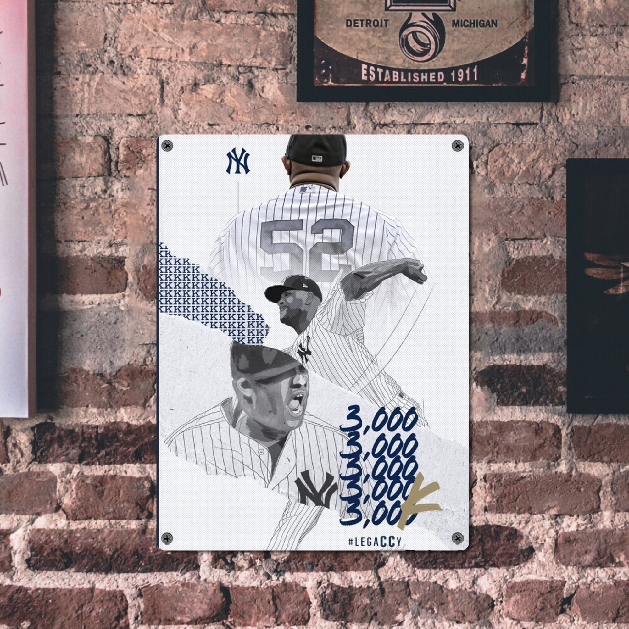 CC Sabatnia 15 Vintage Metal Tin Sign 12x16inch – Retro Wall Art Decor For Home, Bar, Kitchen, Bedroom, Office – Durable Iron Sheet Poster, Easy To Hang, Full-Color Printing