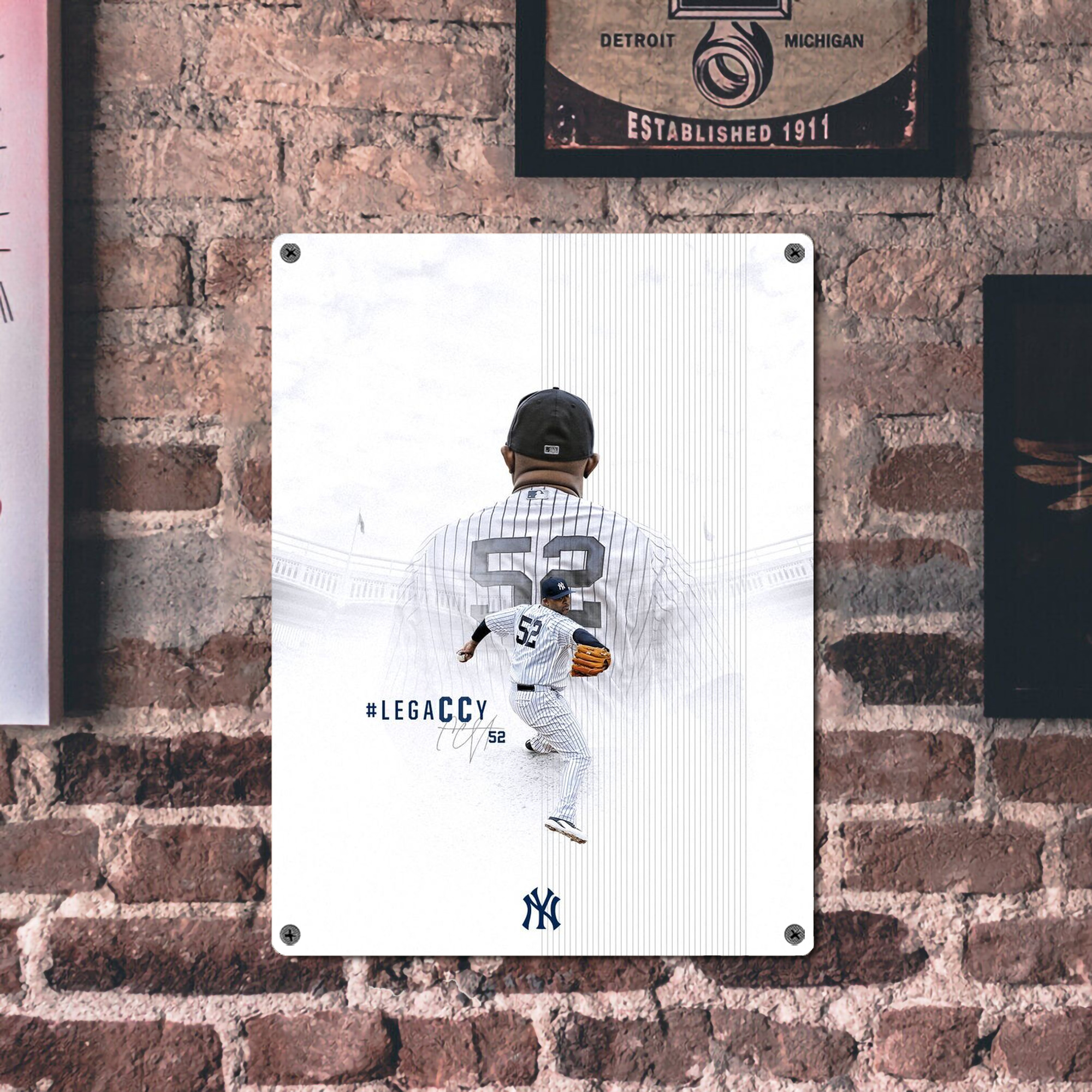 CC Sabatnia 19 Vintage Metal Tin Sign 12x16inch – Retro Wall Art Decor For Home, Bar, Kitchen, Bedroom, Office – Durable Iron Sheet Poster, Easy To Hang, Full-Color Printing