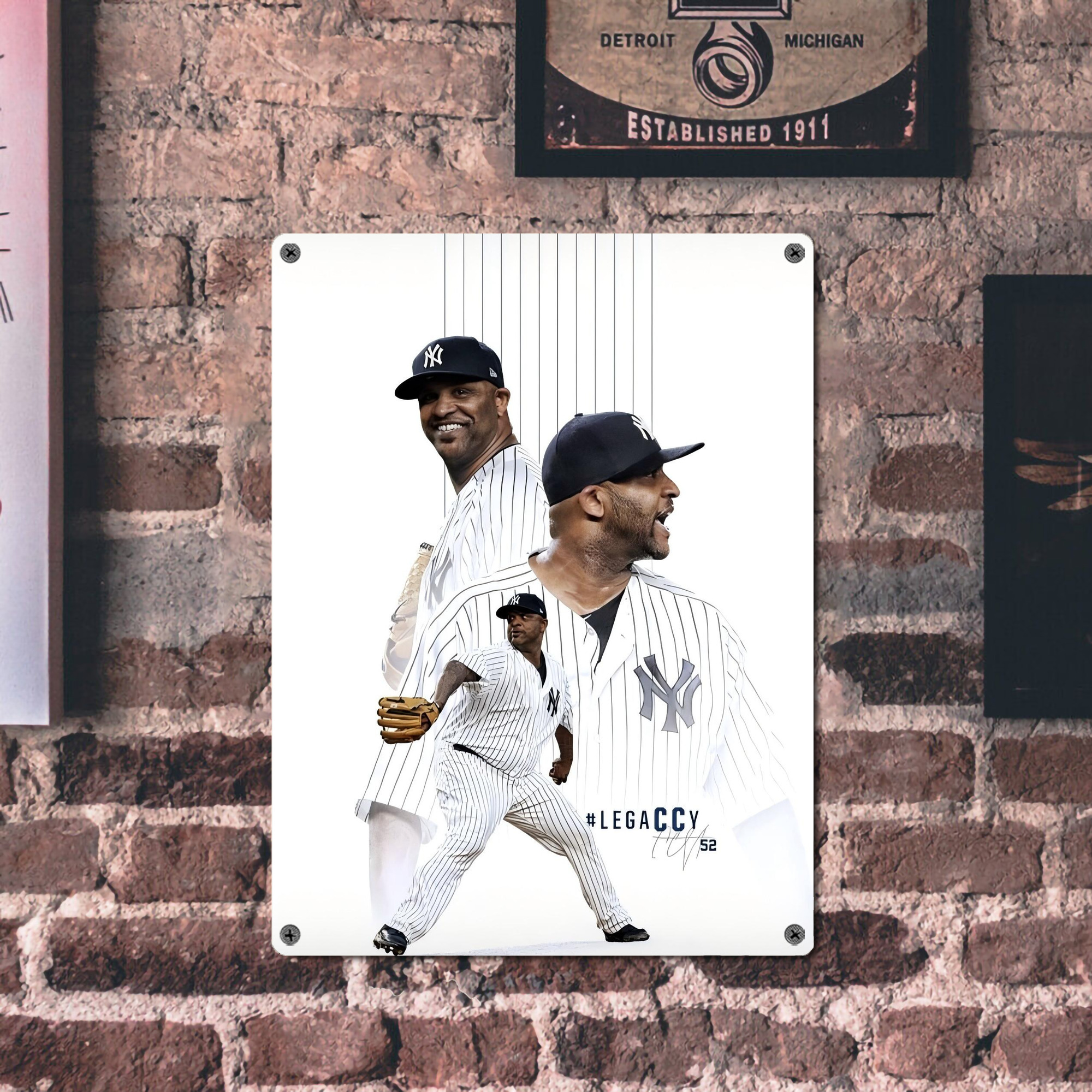 CC Sabatnia 21 Vintage Metal Tin Sign 12x16inch – Retro Wall Art Decor For Home, Bar, Kitchen, Bedroom, Office – Durable Iron Sheet Poster, Easy To Hang, Full-Color Printing