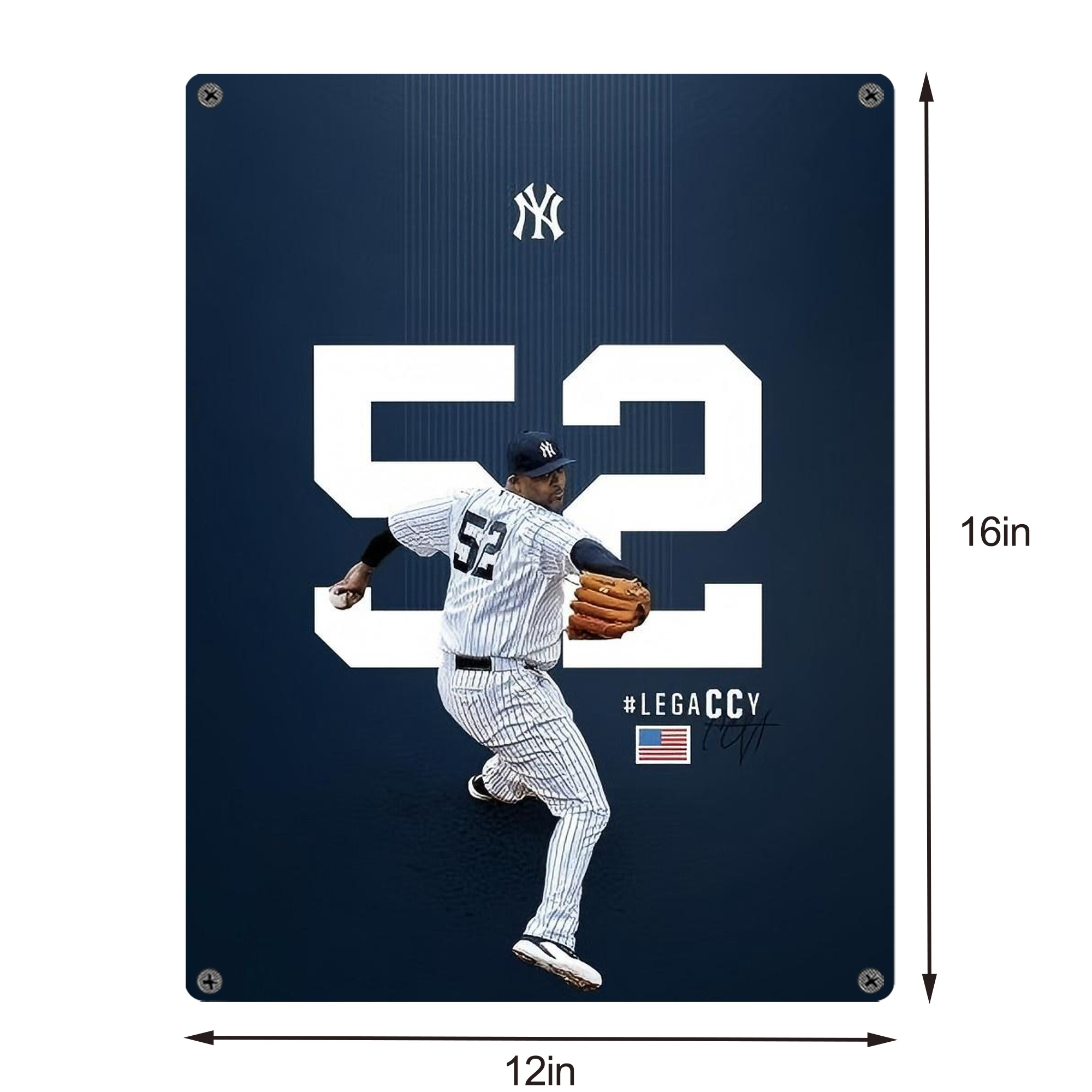 CC Sabatnia 22 Vintage Metal Tin Sign 12x16inch – Retro Wall Art Decor For Home, Bar, Kitchen, Bedroom, Office – Durable Iron Sheet Poster, Easy To Hang, Full-Color Printing