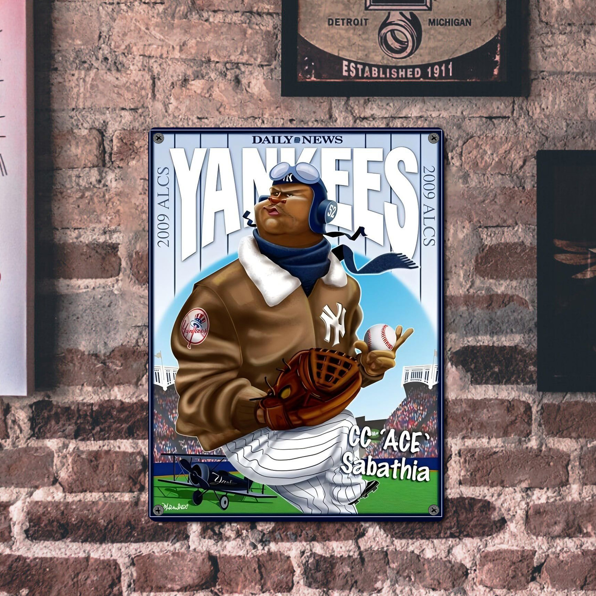 CC Sabatnia 29 Vintage Metal Tin Sign 12x16inch – Retro Wall Art Decor For Home, Bar, Kitchen, Bedroom, Office – Durable Iron Sheet Poster, Easy To Hang, Full-Color Printing