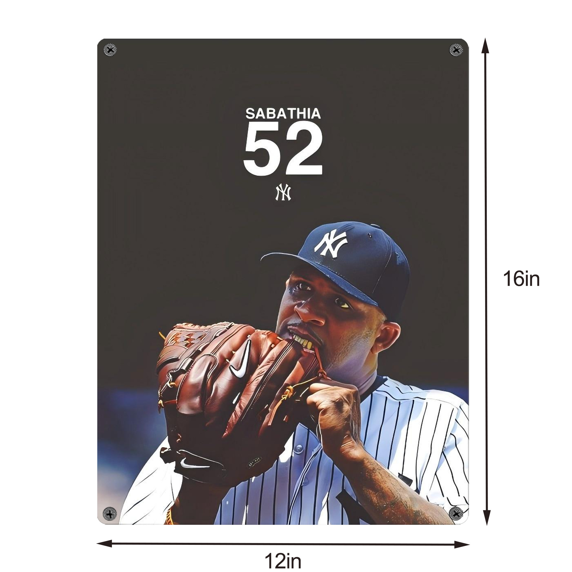 CC Sabatnia 33 Vintage Metal Tin Sign 12x16inch – Retro Wall Art Decor For Home, Bar, Kitchen, Bedroom, Office – Durable Iron Sheet Poster, Easy To Hang, Full-Color Printing