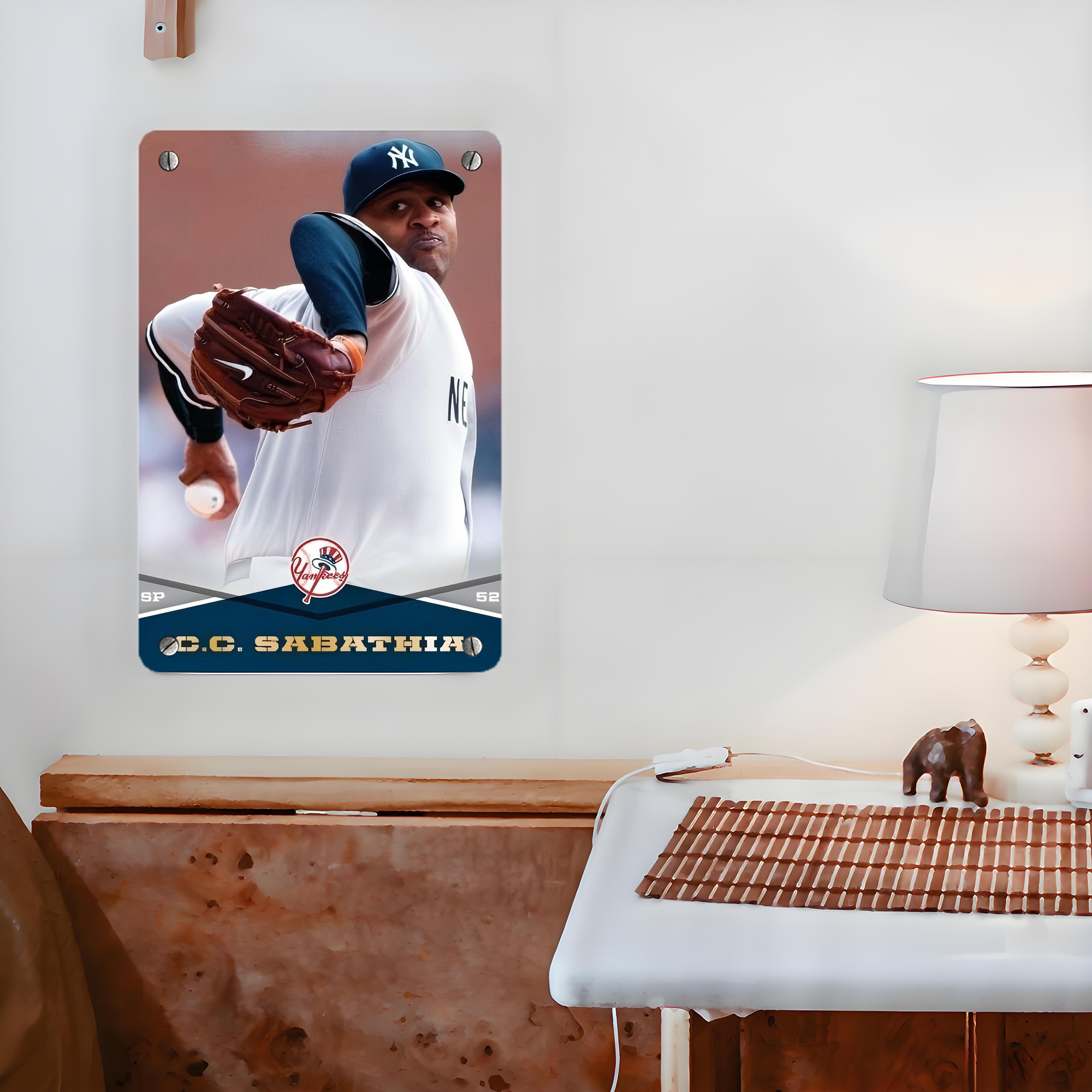 CC Sabatnia 6 Metal Tin Sign 8x12inch - High-Quality Full-Print Decorative Wall Art, Durable Rust-Resistant Metal Plaque For Living Room, Bedroom, Kitchen, Office, Bar Décor