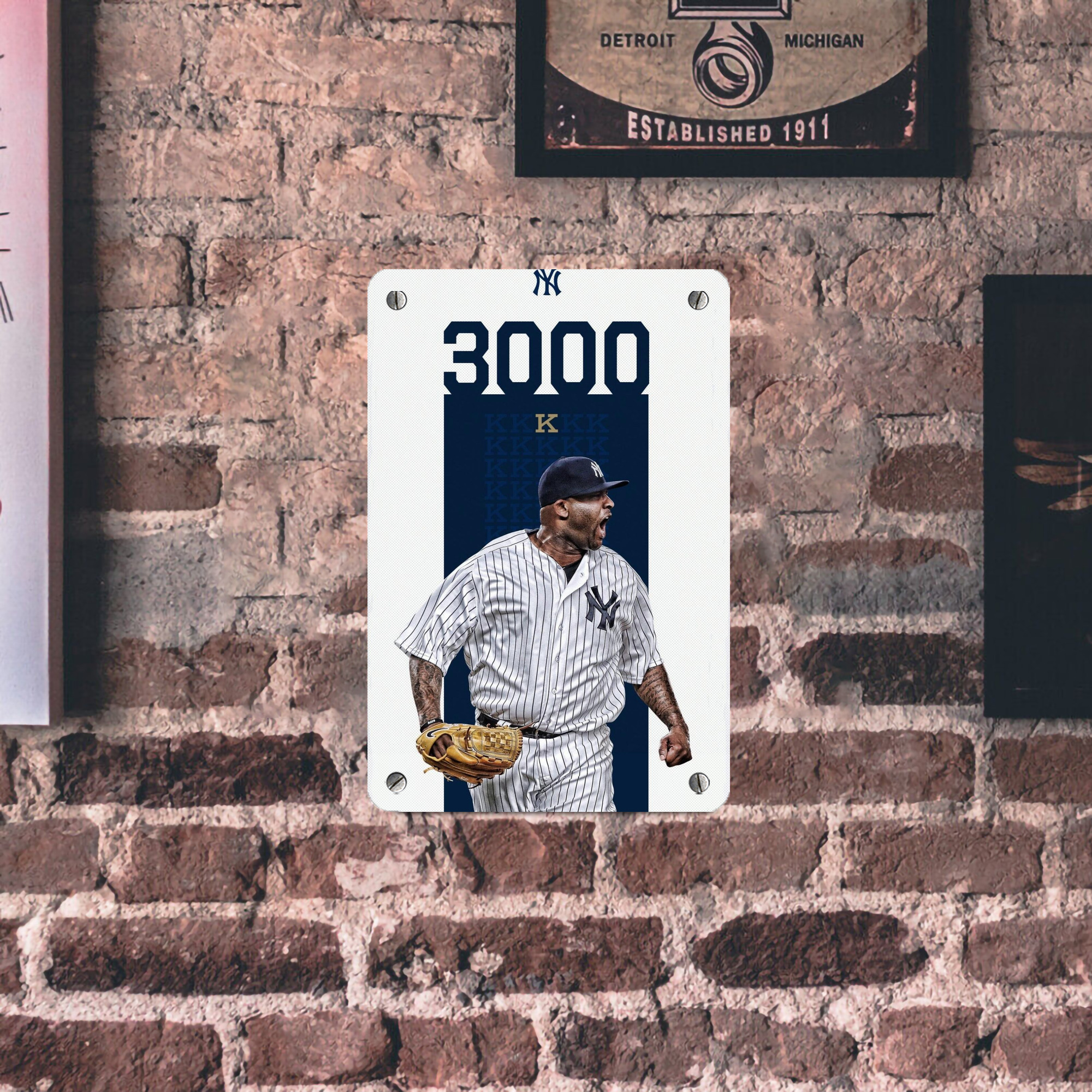 CC Sabatnia 7 Metal Tin Sign 8x12inch - High-Quality Full-Print Decorative Wall Art, Durable Rust-Resistant Metal Plaque For Living Room, Bedroom, Kitchen, Office, Bar Décor