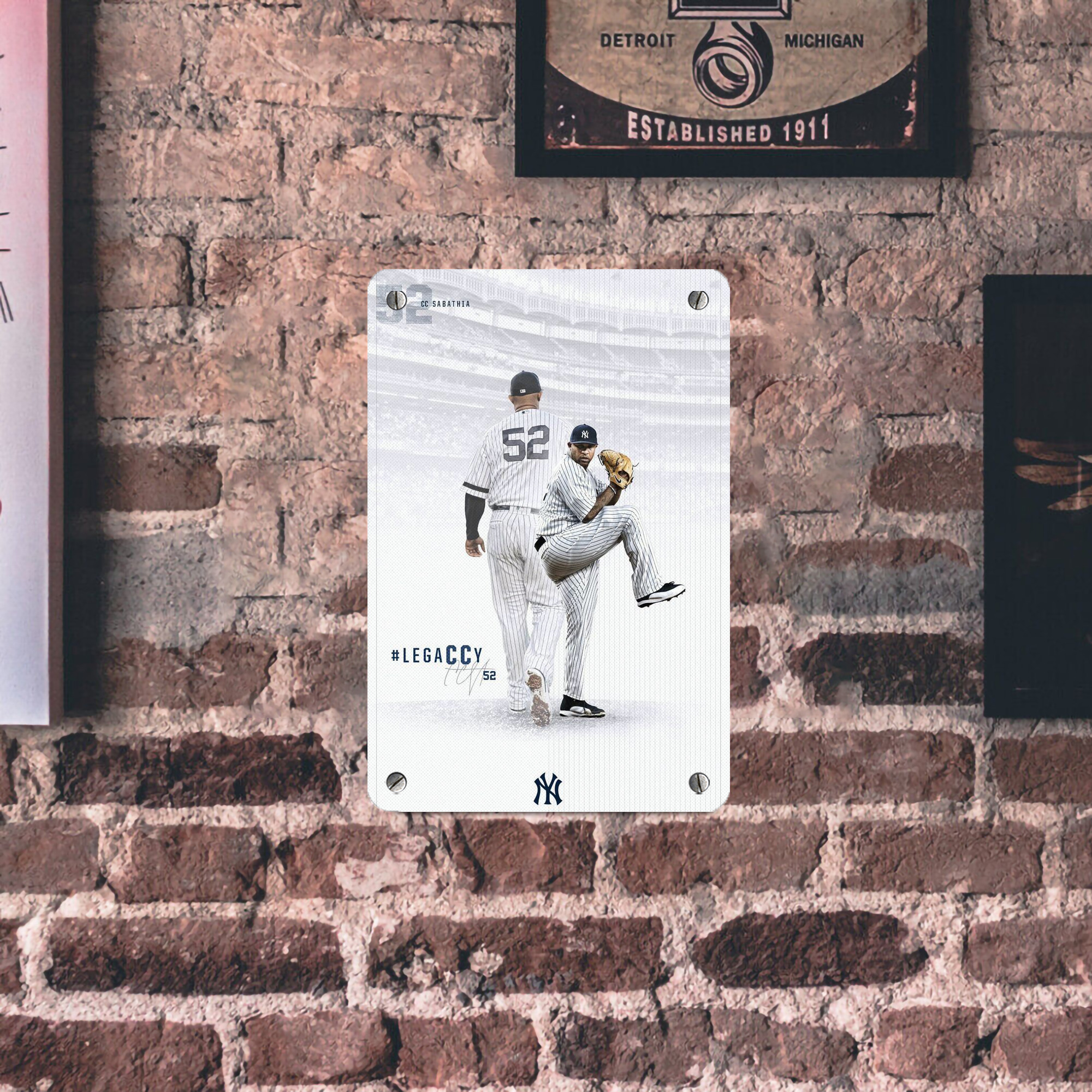 CC Sabatnia 9 Metal Tin Sign 8x12inch - High-Quality Full-Print Decorative Wall Art, Durable Rust-Resistant Metal Plaque For Living Room, Bedroom, Kitchen, Office, Bar Décor