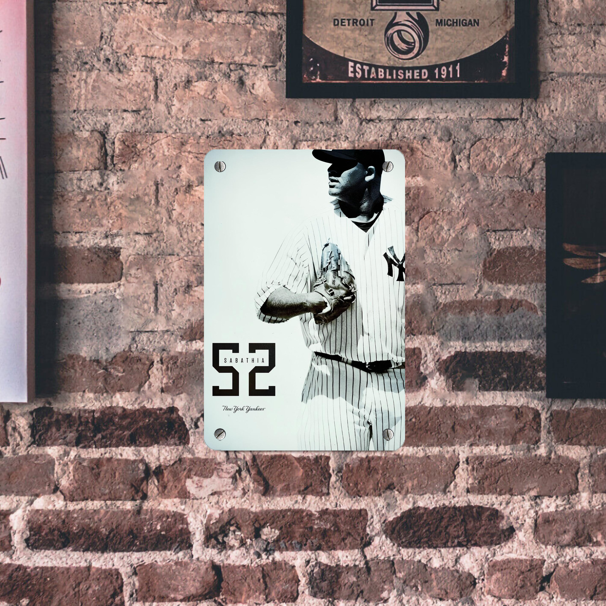 CC Sabatnia 12 Metal Tin Sign 8x12inch - High-Quality Full-Print Decorative Wall Art, Durable Rust-Resistant Metal Plaque For Living Room, Bedroom, Kitchen, Office, Bar Décor