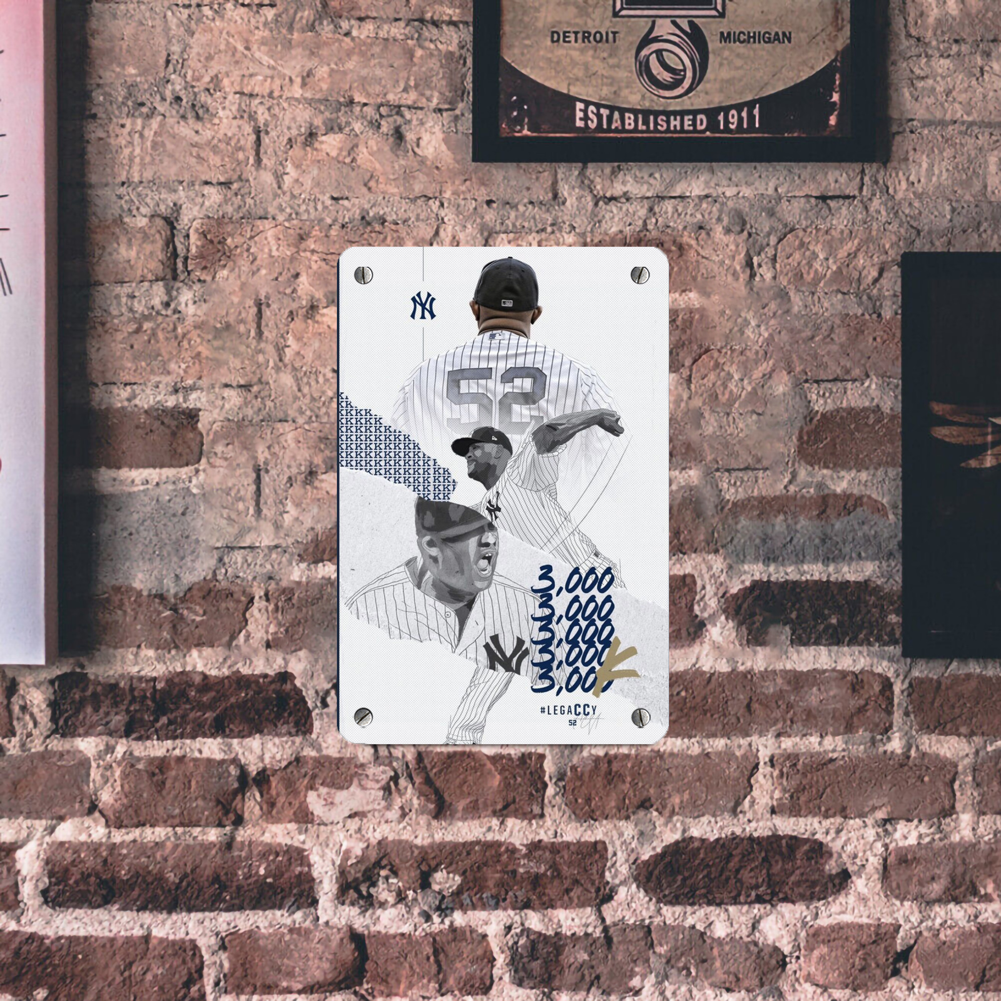 CC Sabatnia 15 Metal Tin Sign 8x12inch - High-Quality Full-Print Decorative Wall Art, Durable Rust-Resistant Metal Plaque For Living Room, Bedroom, Kitchen, Office, Bar Décor