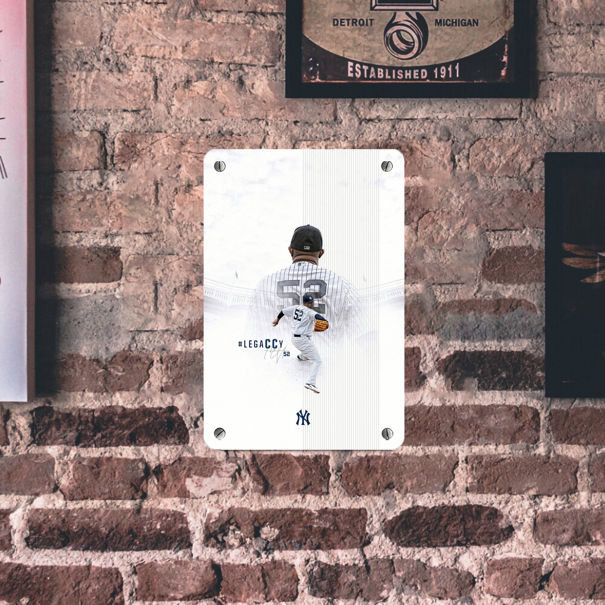 CC Sabatnia 19 Metal Tin Sign 8x12inch - High-Quality Full-Print Decorative Wall Art, Durable Rust-Resistant Metal Plaque For Living Room, Bedroom, Kitchen, Office, Bar Décor