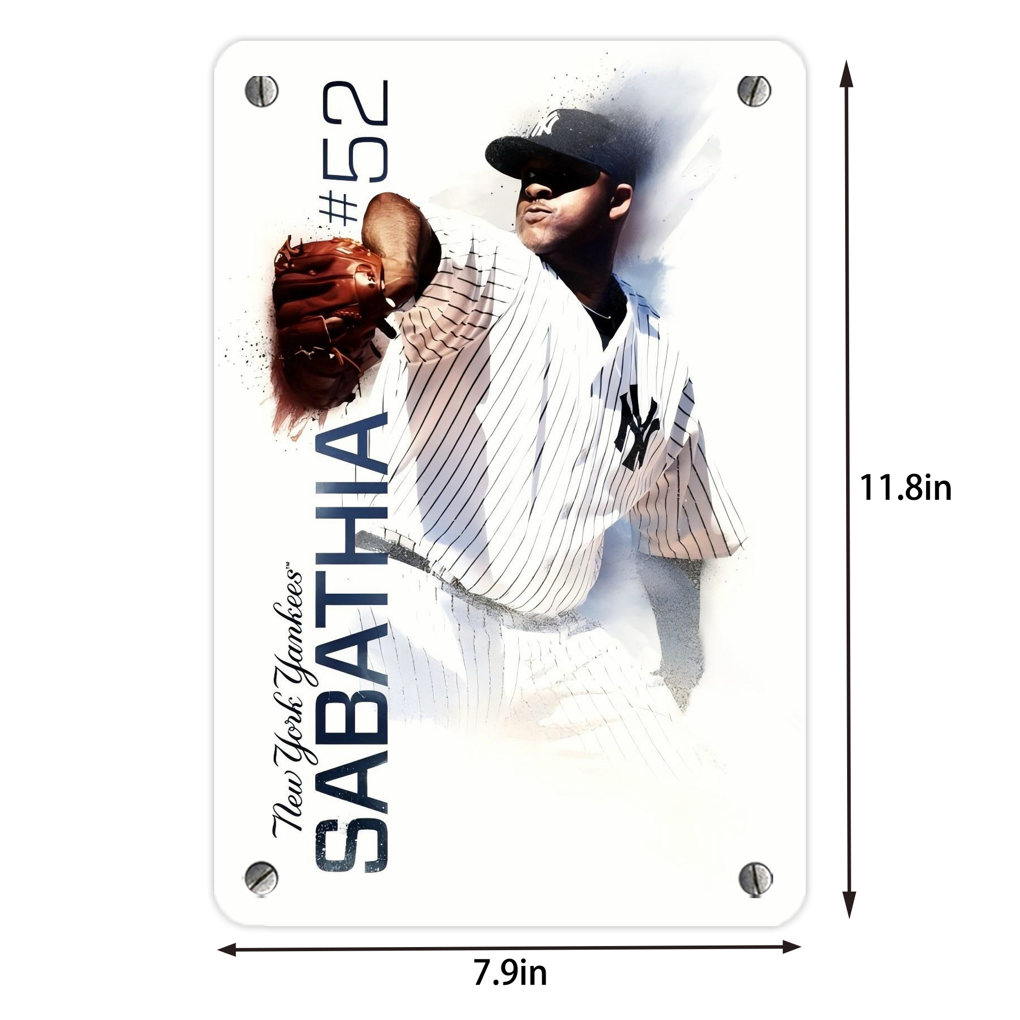 CC Sabatnia 25 Metal Tin Sign 8x12inch - High-Quality Full-Print Decorative Wall Art, Durable Rust-Resistant Metal Plaque For Living Room, Bedroom, Kitchen, Office, Bar Décor