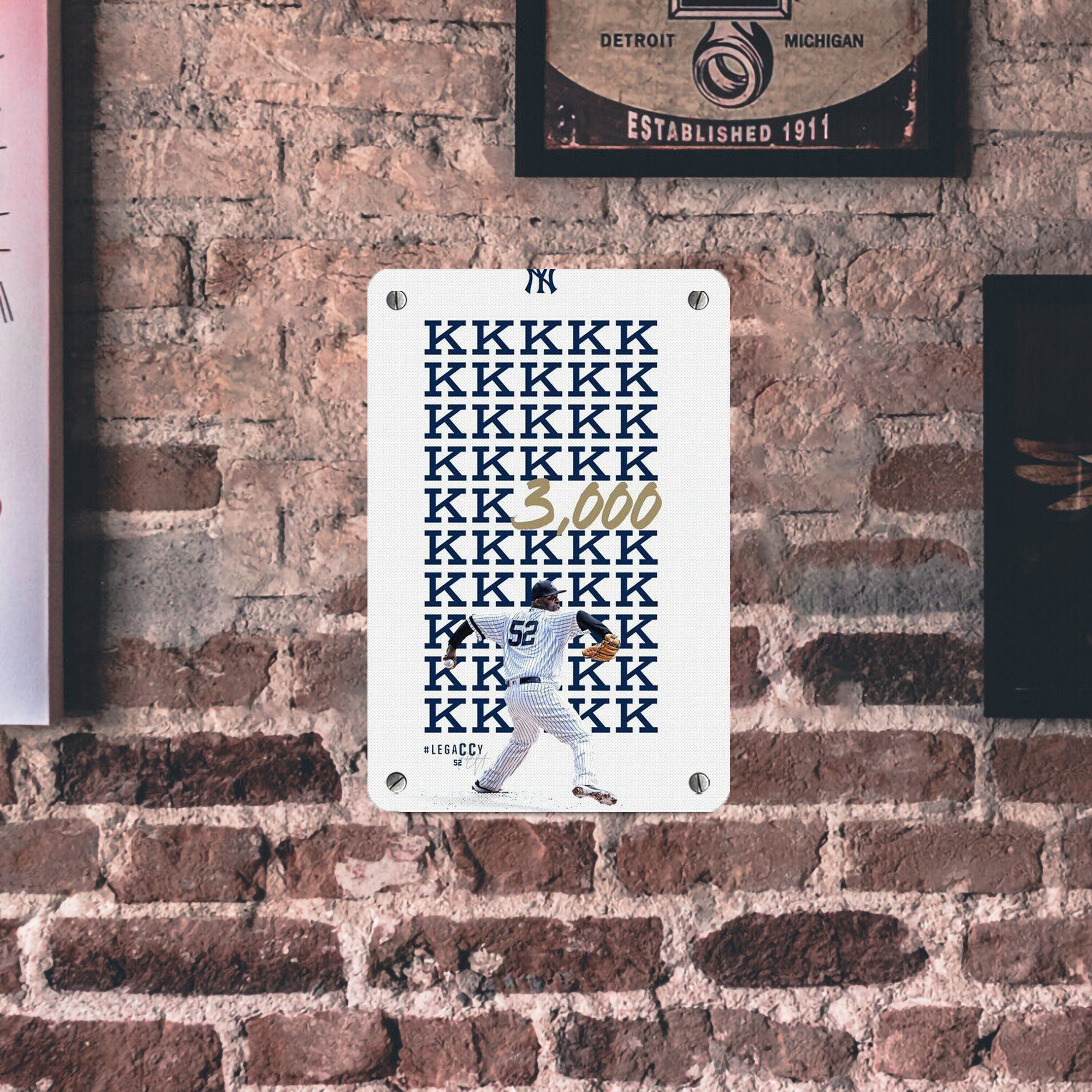 CC Sabatnia 26 Metal Tin Sign 8x12inch - High-Quality Full-Print Decorative Wall Art, Durable Rust-Resistant Metal Plaque For Living Room, Bedroom, Kitchen, Office, Bar Décor