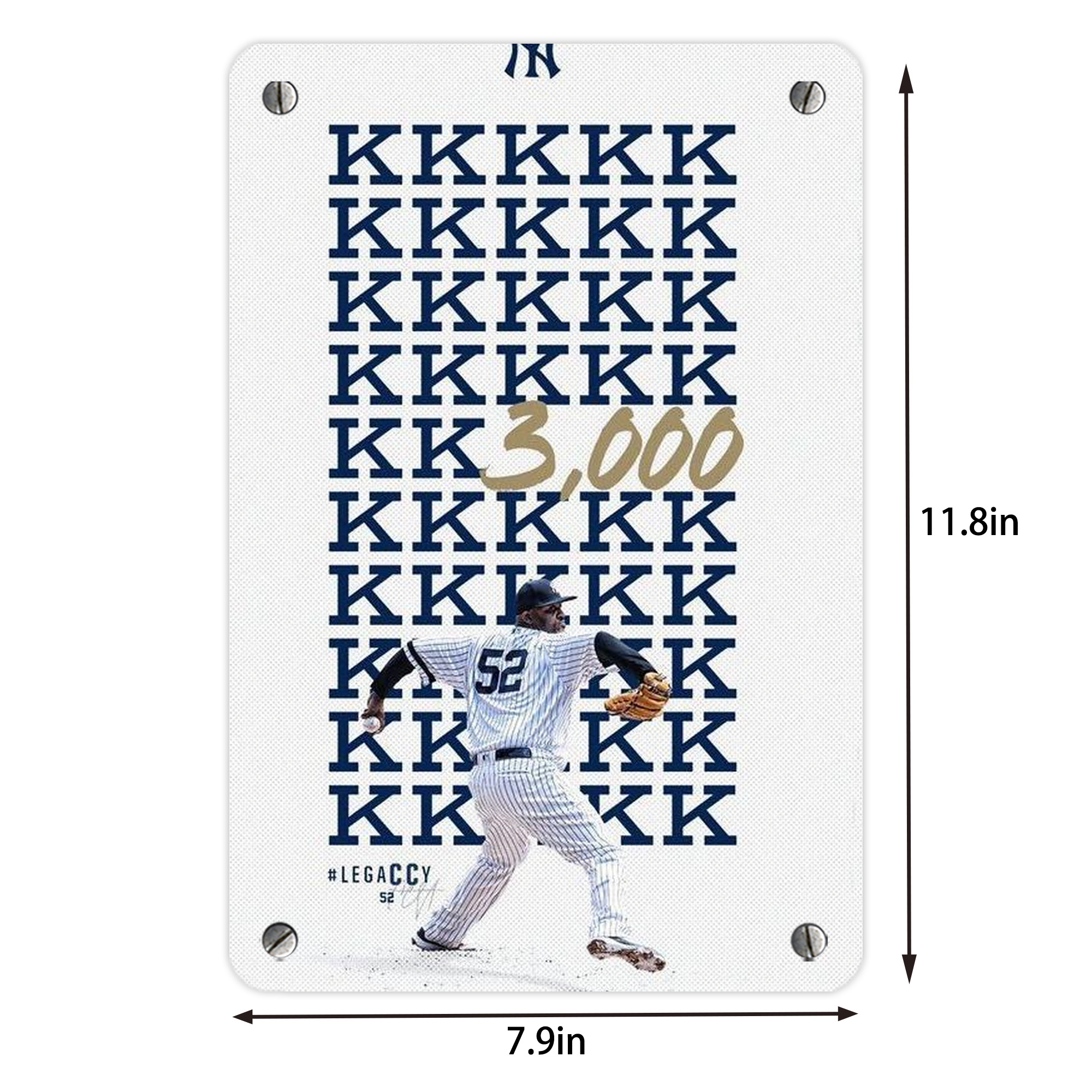 CC Sabatnia 26 Metal Tin Sign 8x12inch - High-Quality Full-Print Decorative Wall Art, Durable Rust-Resistant Metal Plaque For Living Room, Bedroom, Kitchen, Office, Bar Décor