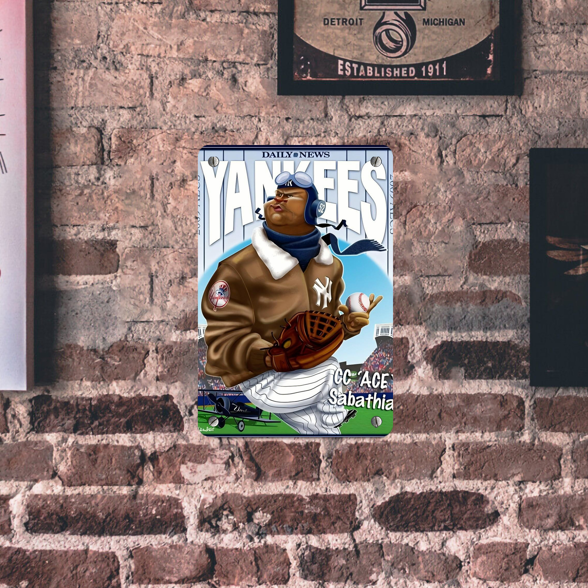 CC Sabatnia 29 Metal Tin Sign 8x12inch - High-Quality Full-Print Decorative Wall Art, Durable Rust-Resistant Metal Plaque For Living Room, Bedroom, Kitchen, Office, Bar Décor