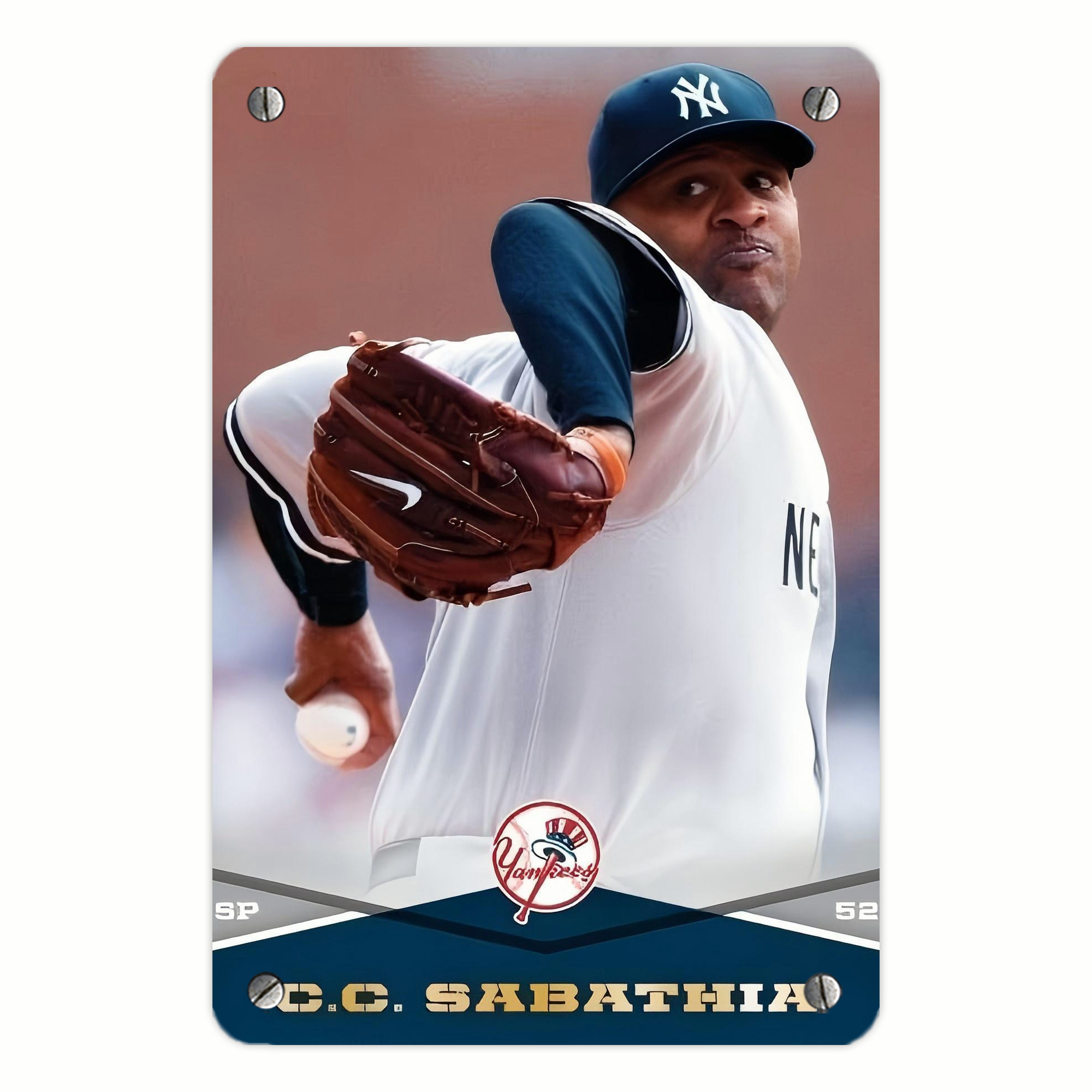 CC Sabatnia 6 Metal Tin Sign 8x12inch - High-Quality Full-Print Decorative Wall Art, Durable Rust-Resistant Metal Plaque For Living Room, Bedroom, Kitchen, Office, Bar Décor