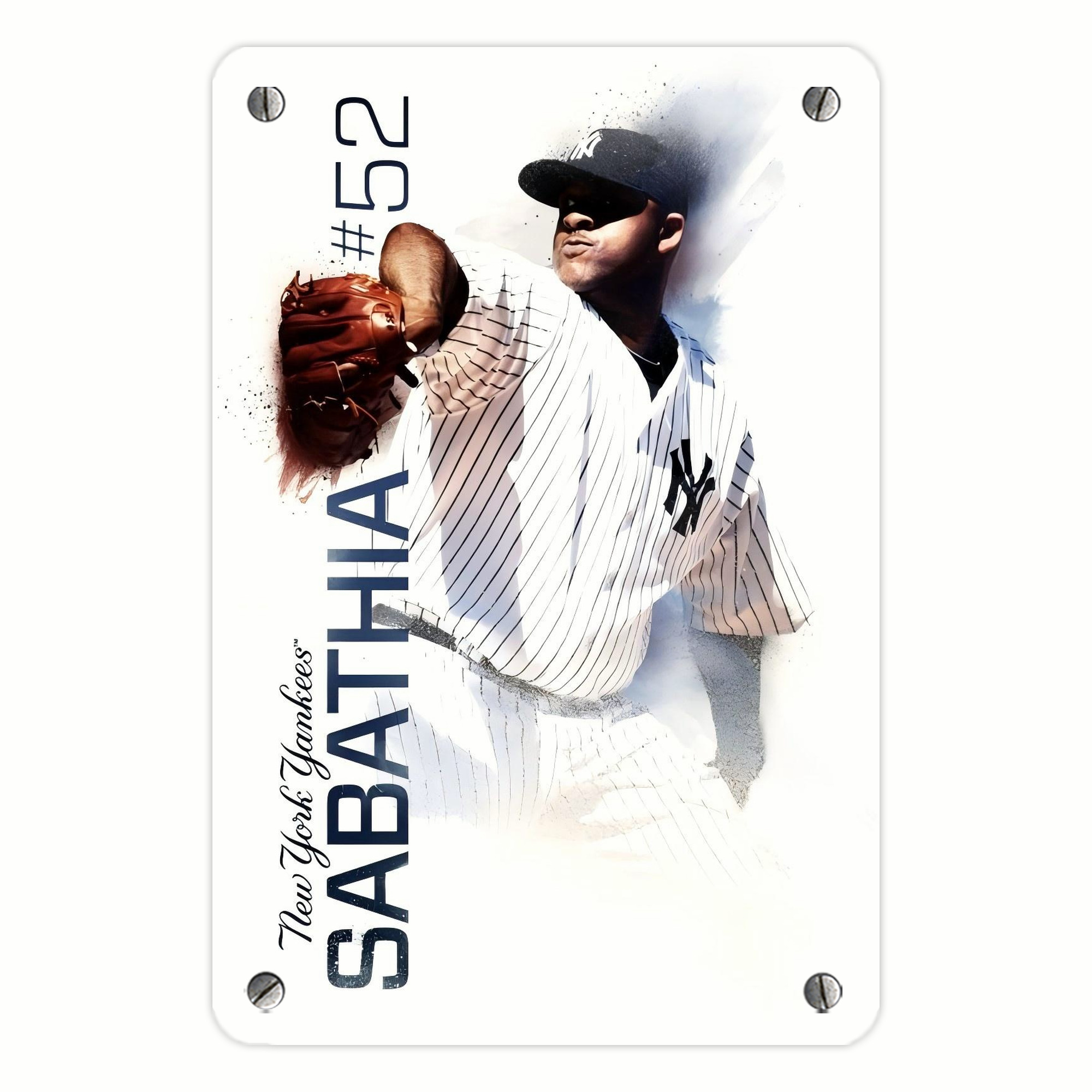 CC Sabatnia 25 Metal Tin Sign 8x12inch - High-Quality Full-Print Decorative Wall Art, Durable Rust-Resistant Metal Plaque For Living Room, Bedroom, Kitchen, Office, Bar Décor