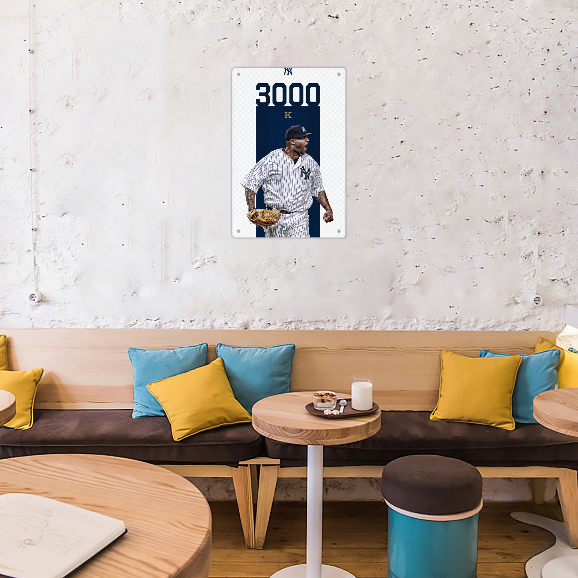 CC Sabatnia 7 8x12inch Vertical Aluminum Sign - Durable Fade-Resistant Indoor/Outdoor Safety & Information Plaque For Office, Hotel, Restaurant, Bar, Public Spaces