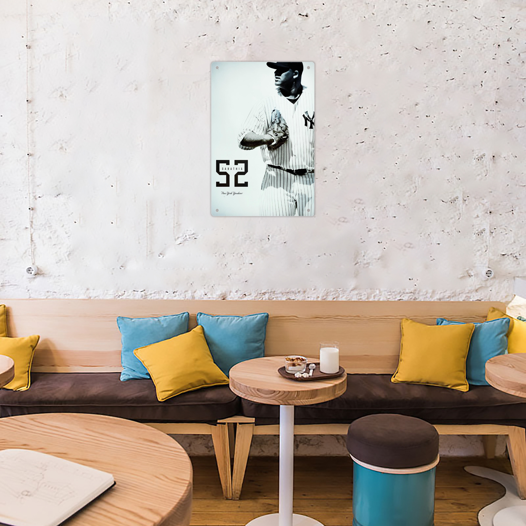 CC Sabatnia 12 8x12inch Vertical Aluminum Sign - Durable Fade-Resistant Indoor/Outdoor Safety & Information Plaque For Office, Hotel, Restaurant, Bar, Public Spaces