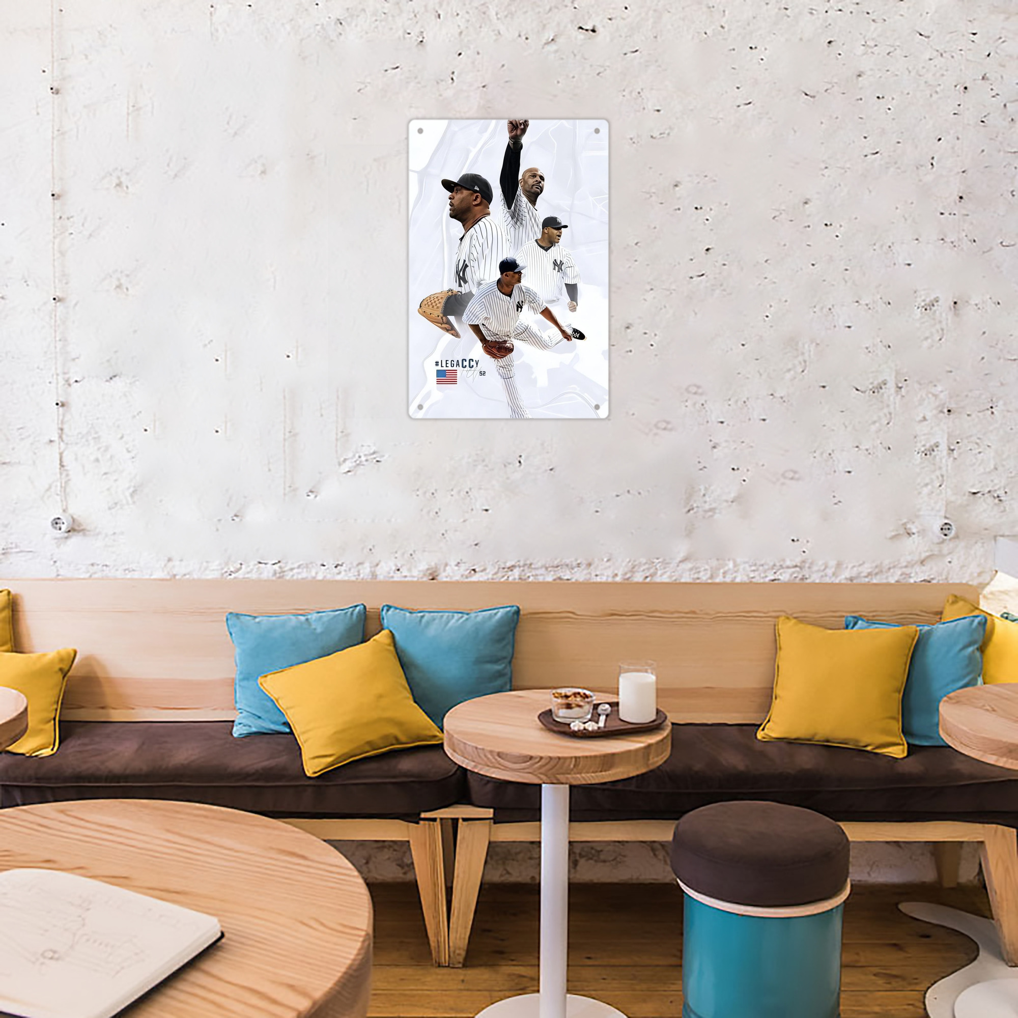 CC Sabatnia 13 8x12inch Vertical Aluminum Sign - Durable Fade-Resistant Indoor/Outdoor Safety & Information Plaque For Office, Hotel, Restaurant, Bar, Public Spaces