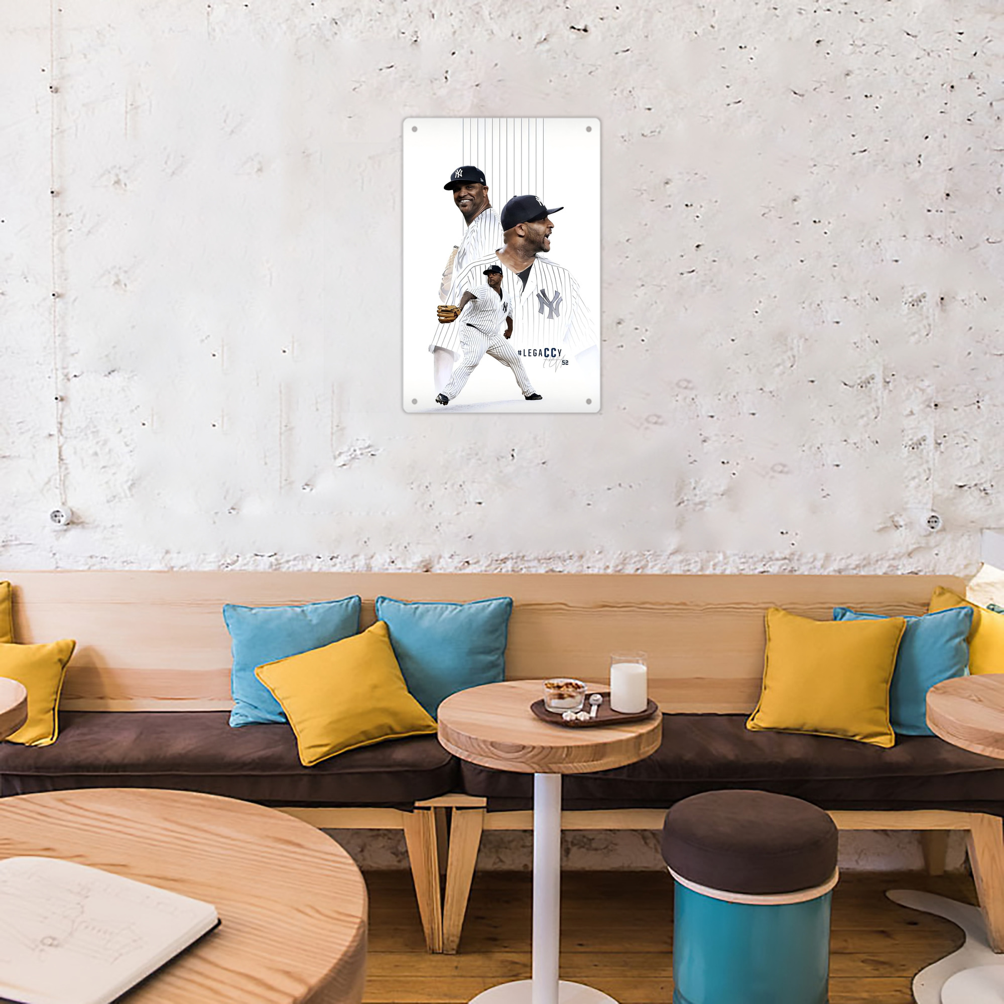 CC Sabatnia 21 8x12inch Vertical Aluminum Sign - Durable Fade-Resistant Indoor/Outdoor Safety & Information Plaque For Office, Hotel, Restaurant, Bar, Public Spaces