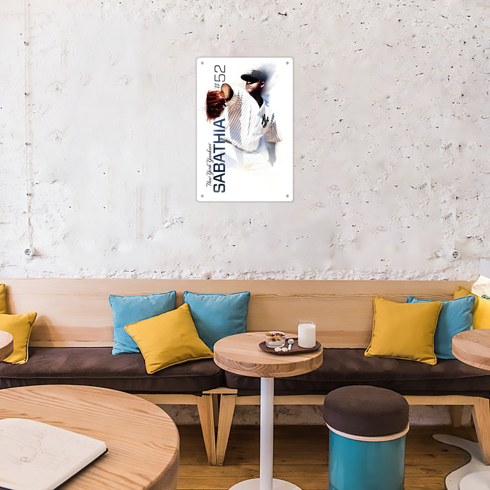 CC Sabatnia 25 8x12inch Vertical Aluminum Sign - Durable Fade-Resistant Indoor/Outdoor Safety & Information Plaque For Office, Hotel, Restaurant, Bar, Public Spaces