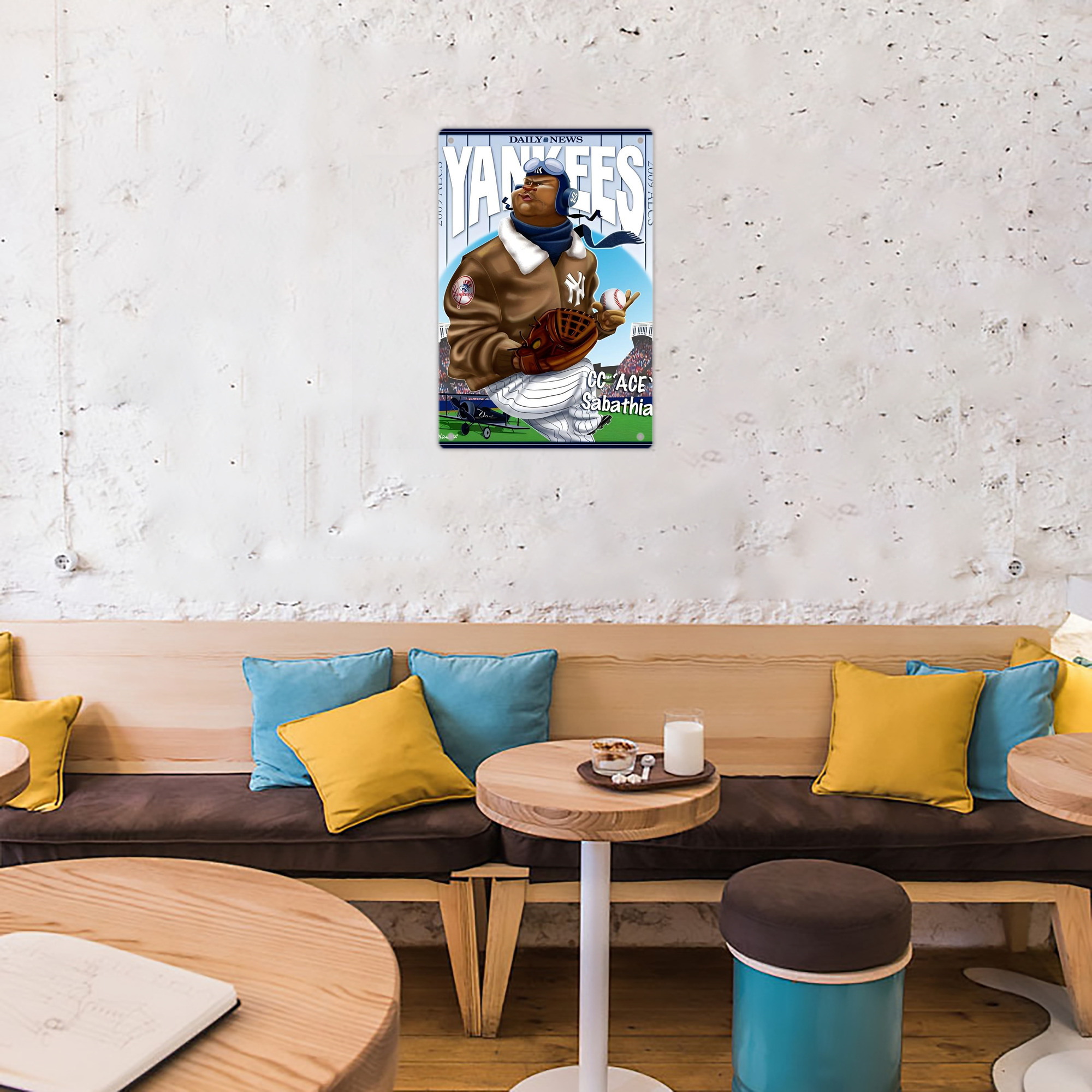 CC Sabatnia 29 8x12inch Vertical Aluminum Sign - Durable Fade-Resistant Indoor/Outdoor Safety & Information Plaque For Office, Hotel, Restaurant, Bar, Public Spaces