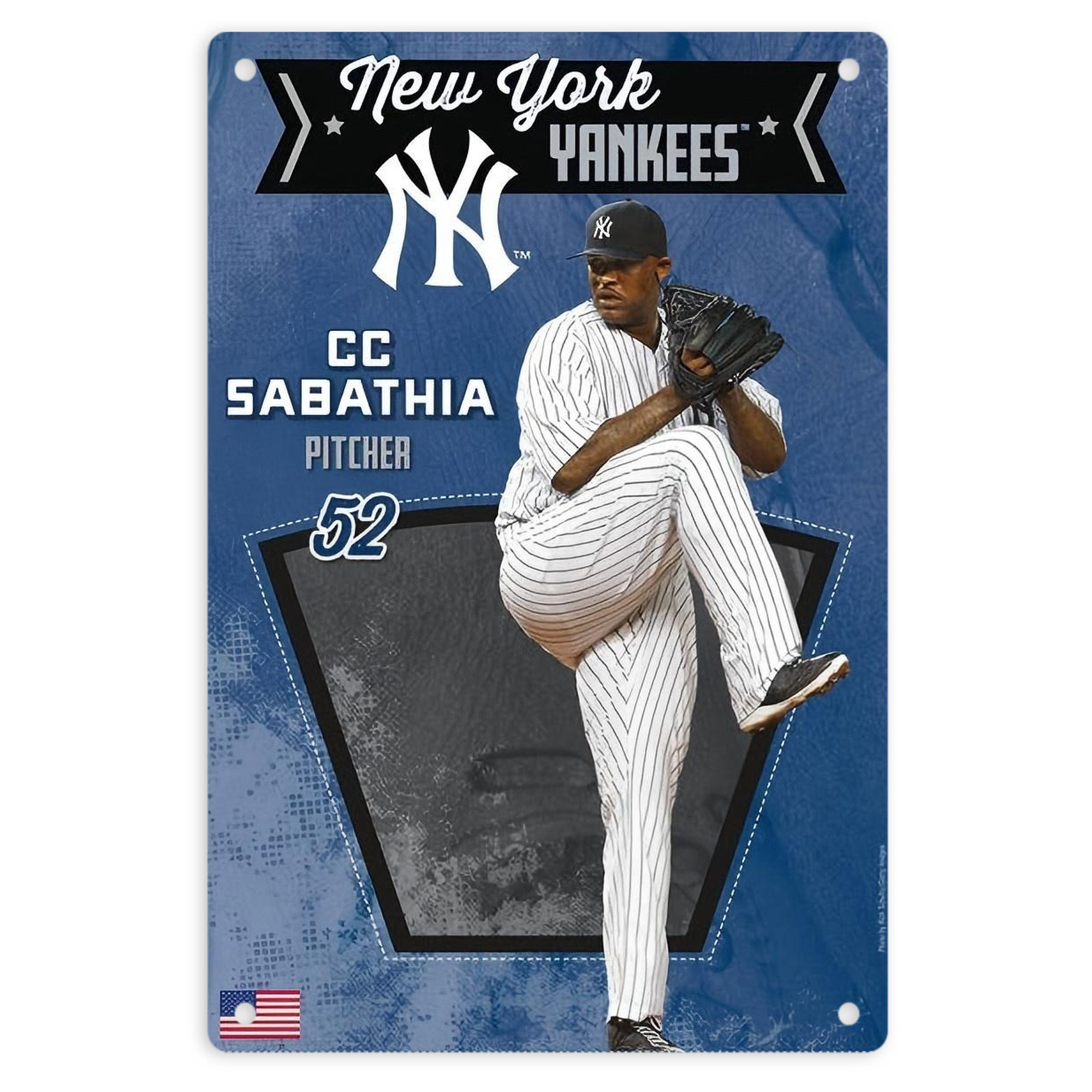 CC Sabatnia 31 8x12inch Vertical Aluminum Sign - Durable Fade-Resistant Indoor/Outdoor Safety & Information Plaque For Office, Hotel, Restaurant, Bar, Public Spaces