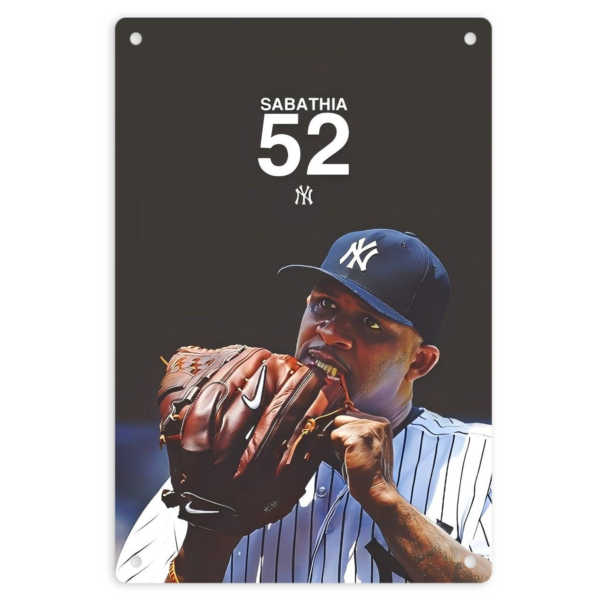 CC Sabatnia 33 8x12inch Vertical Aluminum Sign - Durable Fade-Resistant Indoor/Outdoor Safety & Information Plaque For Office, Hotel, Restaurant, Bar, Public Spaces