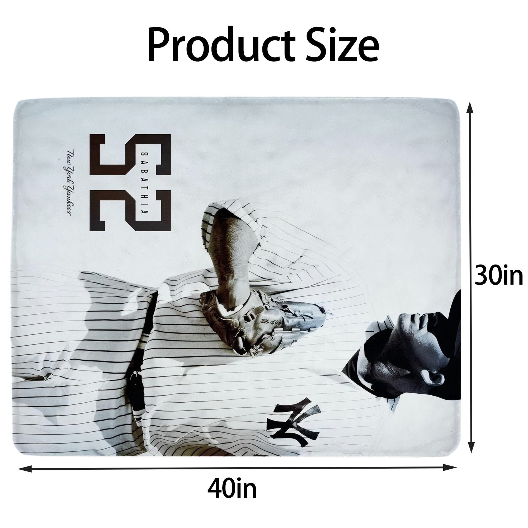 CC Sabatnia 8 Soft Plush Fleece Blanket 30x40 Inch - 300GSM Flannel, Ultra Soft & Warm, Lightweight & Durable, Perfect For Kids, Adults, Couch, Bed, Camping, Travel, Gift For Family & Friends