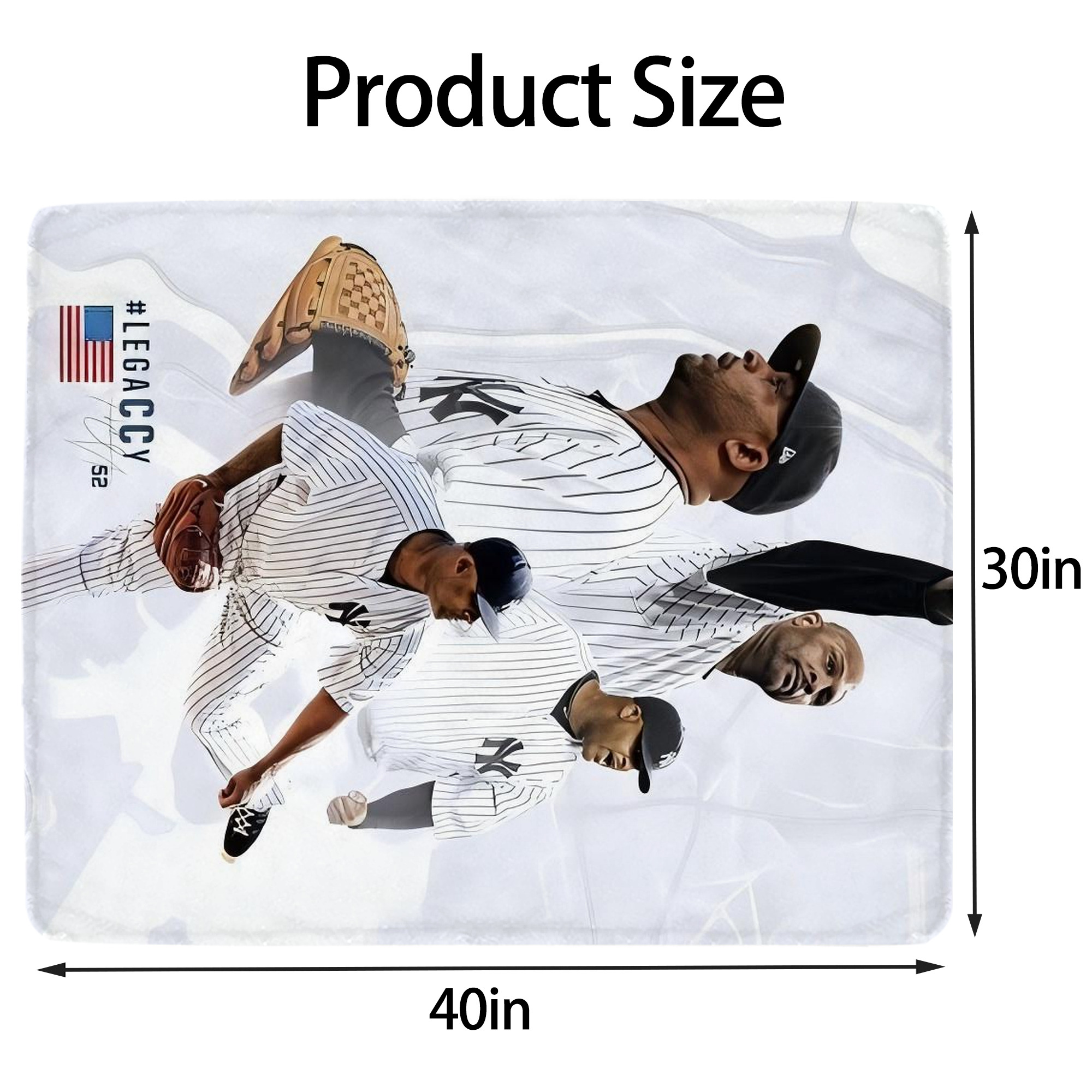 CC Sabatnia 13 Soft Plush Fleece Blanket 30x40 Inch - 300GSM Flannel, Ultra Soft & Warm, Lightweight & Durable, Perfect For Kids, Adults, Couch, Bed, Camping, Travel, Gift For Family & Friends