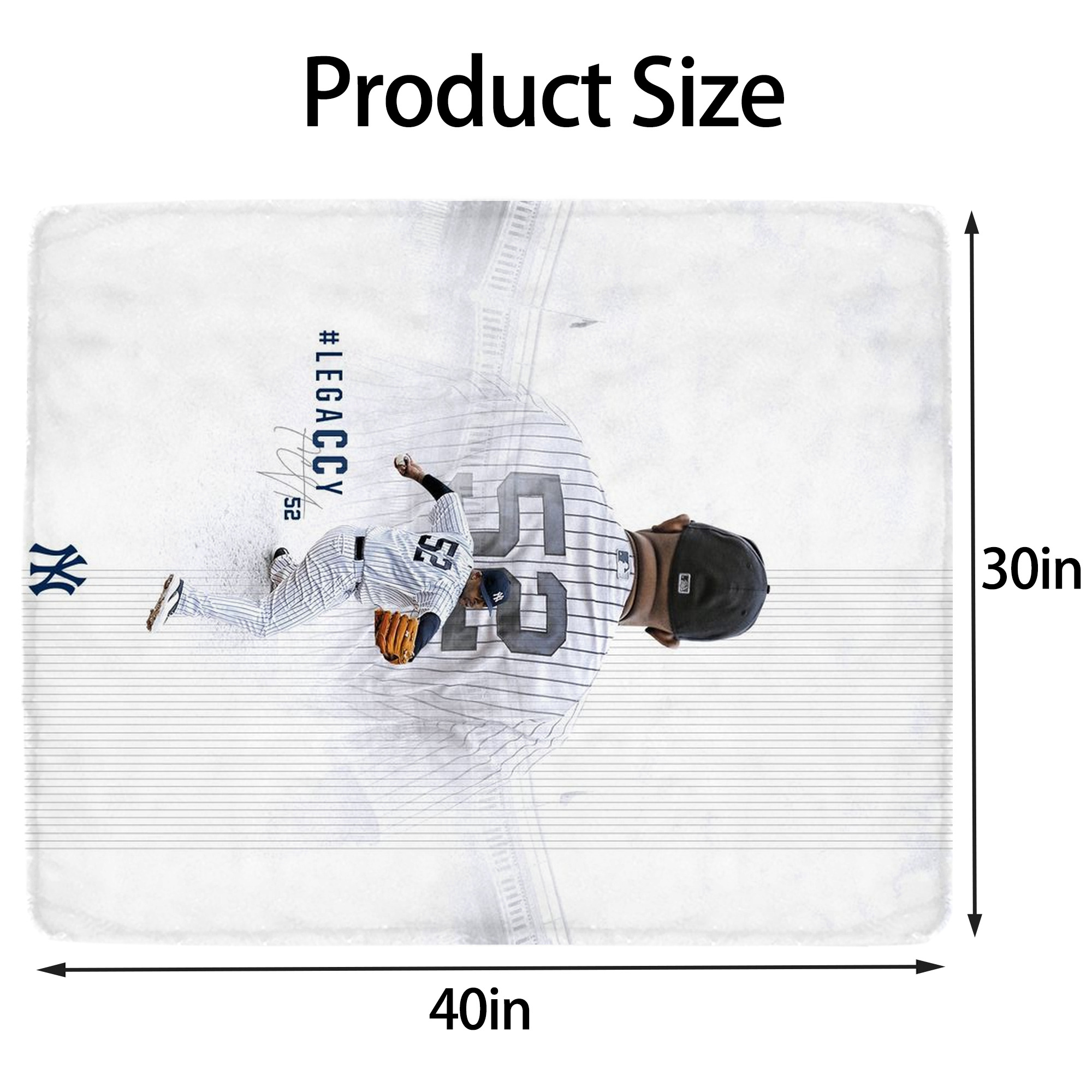 CC Sabatnia 19 Soft Plush Fleece Blanket 30x40 Inch - 300GSM Flannel, Ultra Soft & Warm, Lightweight & Durable, Perfect For Kids, Adults, Couch, Bed, Camping, Travel, Gift For Family & Friends