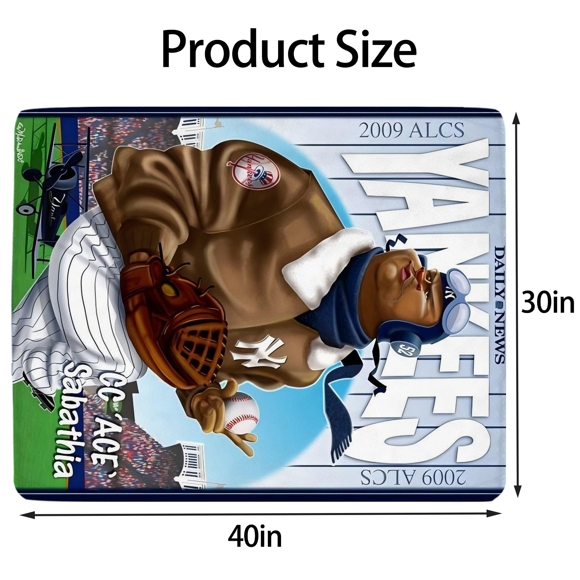 CC Sabatnia 29 Soft Plush Fleece Blanket 30x40 Inch - 300GSM Flannel, Ultra Soft & Warm, Lightweight & Durable, Perfect For Kids, Adults, Couch, Bed, Camping, Travel, Gift For Family & Friends