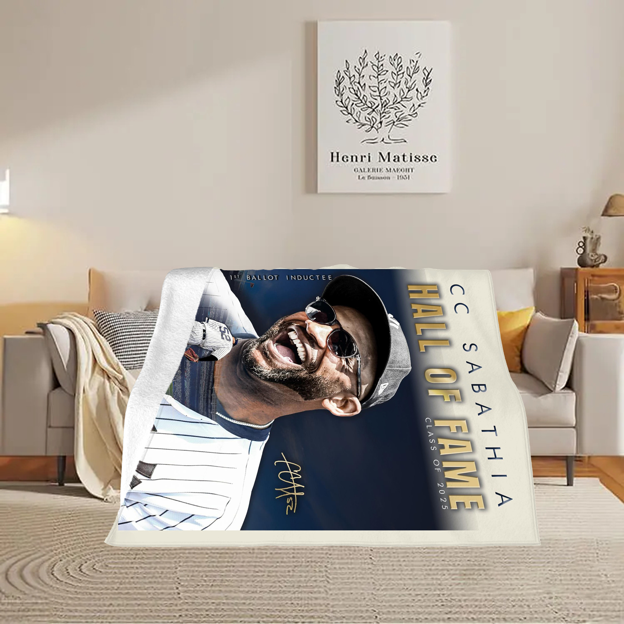 CC Sabatnia 34 Soft Plush Fleece Blanket 30x40 Inch - 300GSM Flannel, Ultra Soft & Warm, Lightweight & Durable, Perfect For Kids, Adults, Couch, Bed, Camping, Travel, Gift For Family & Friends