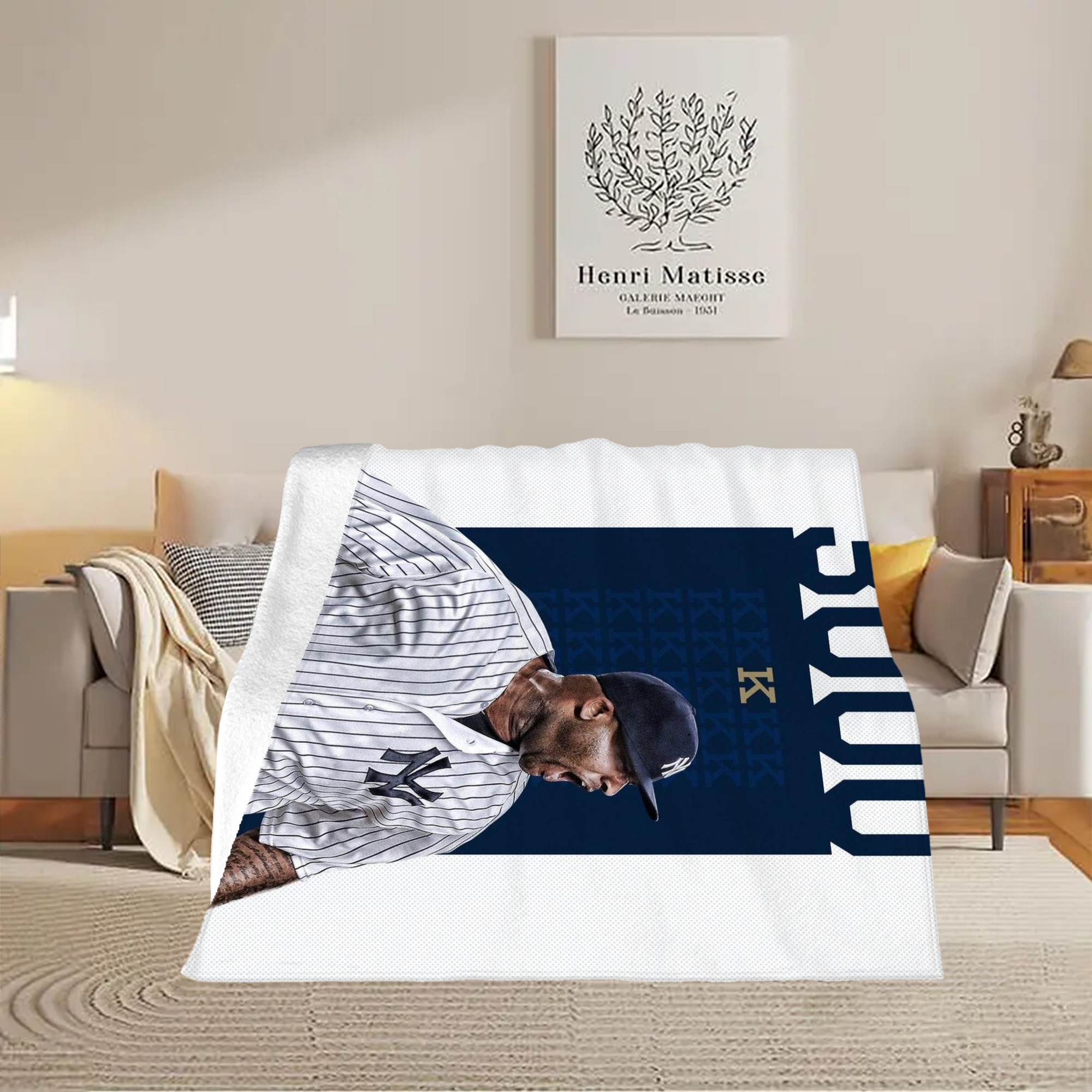 CC Sabatnia 7 Soft Fleece Throw Blanket 50 X 60 Inch – Super Soft, Lightweight, And Durable – Perfect For Sofa, Bed, Camping, And More – Ideal Gift For Family And Friends