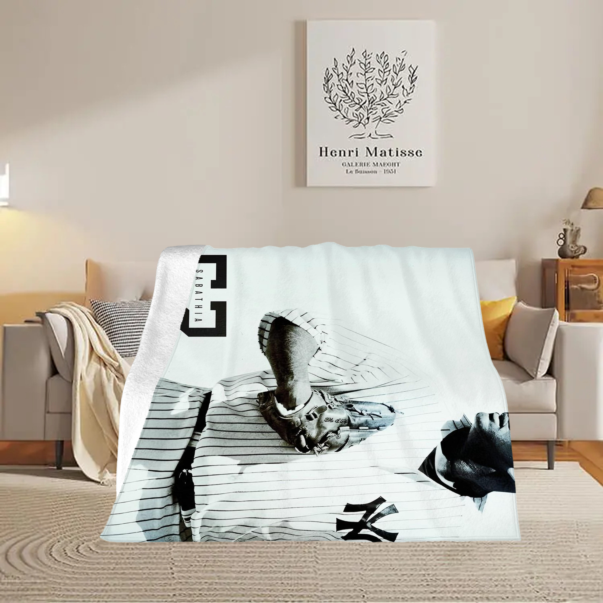 CC Sabatnia 12 Soft Fleece Throw Blanket 50 X 60 Inch – Super Soft, Lightweight, And Durable – Perfect For Sofa, Bed, Camping, And More – Ideal Gift For Family And Friends