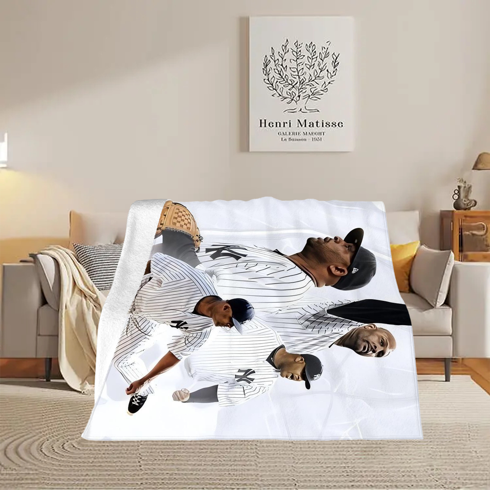 CC Sabatnia 13 Soft Fleece Throw Blanket 50 X 60 Inch – Super Soft, Lightweight, And Durable – Perfect For Sofa, Bed, Camping, And More – Ideal Gift For Family And Friends